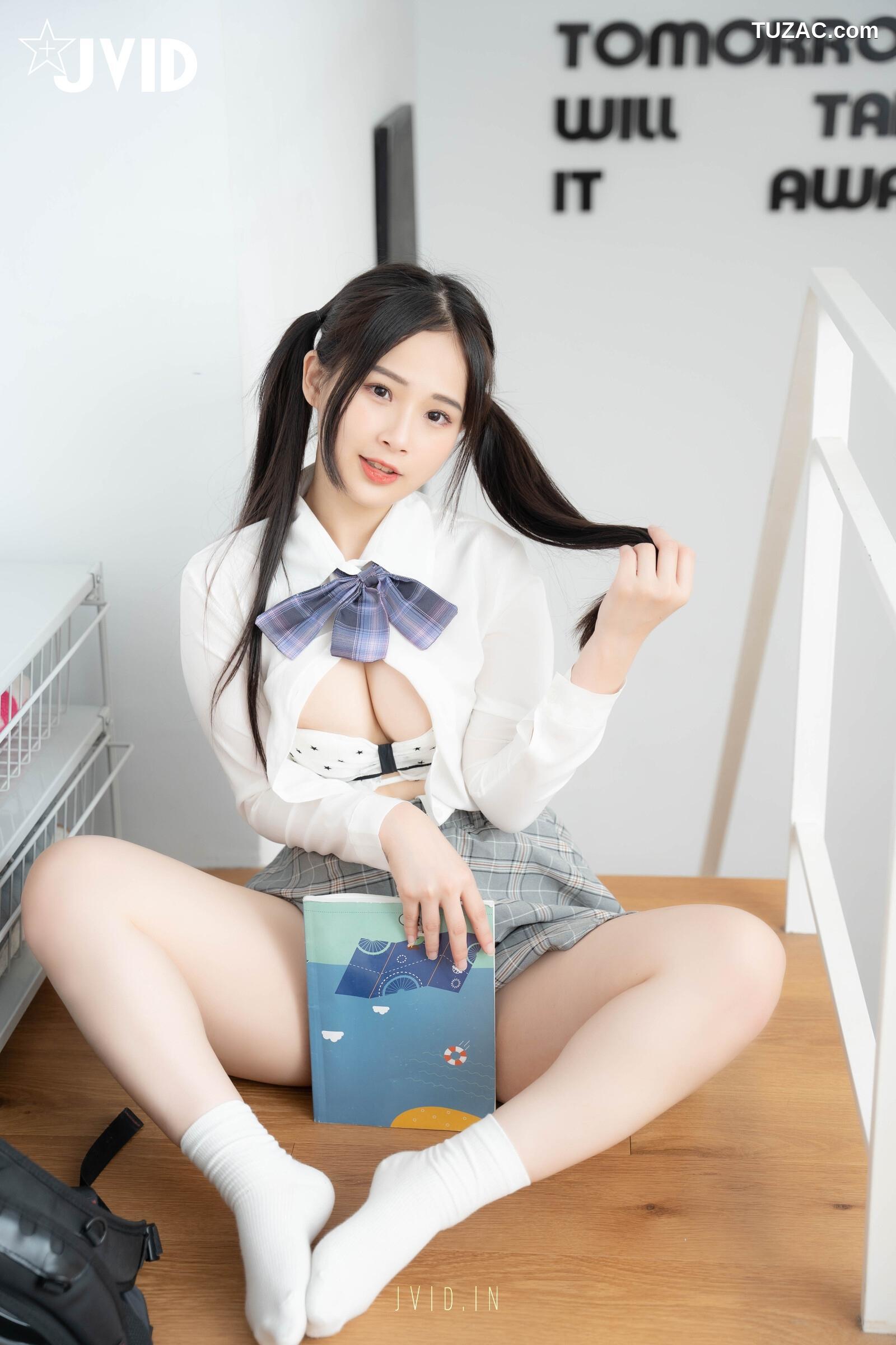 JVID-婕咪-我喜欢在学长的胯下-穿着制服让学长插入乱操-No.615