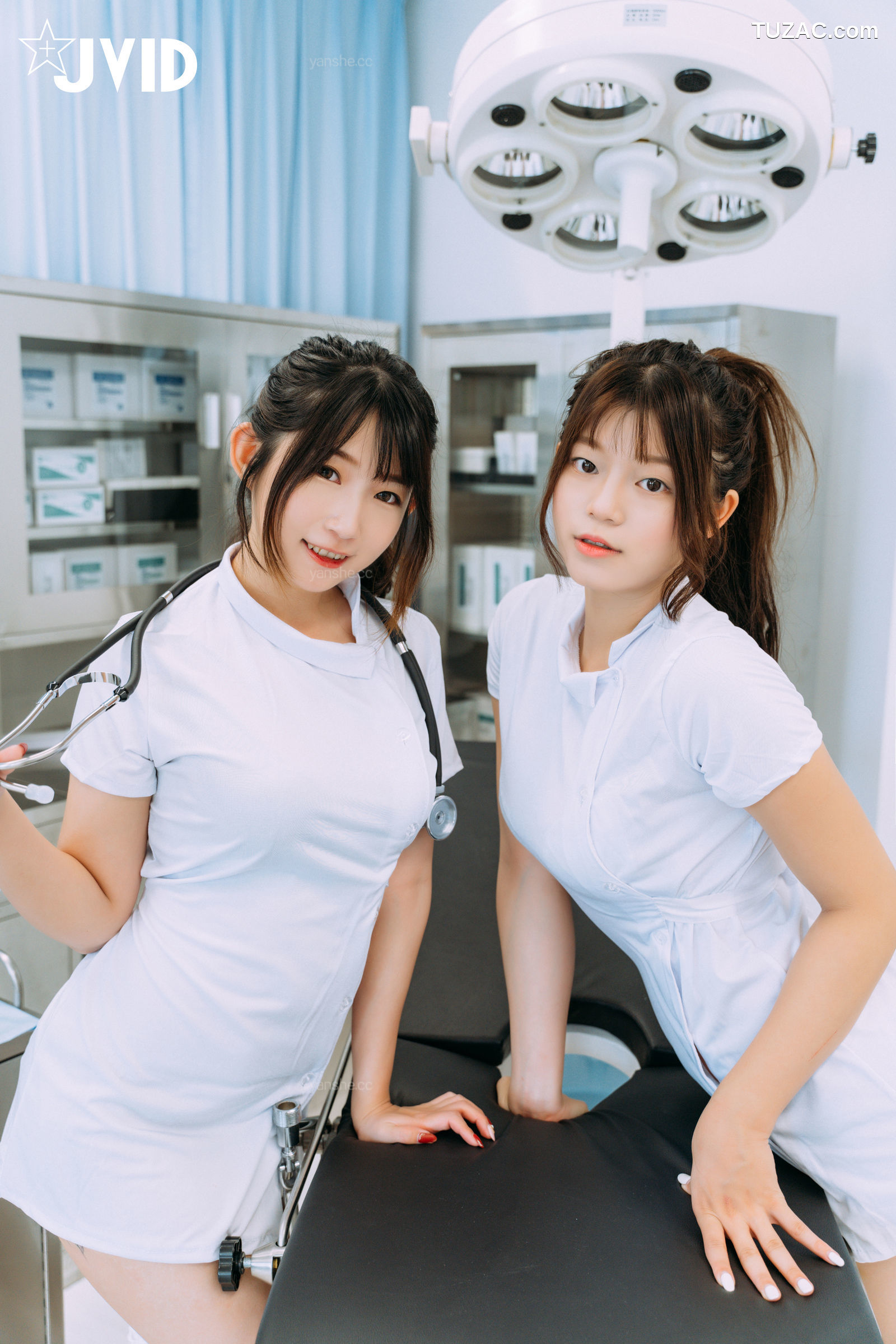 JVID-肉包Mini-白金-性处理专门病栋-痴女护理师性感-专门帮累积性欲的患者提供口交的治疗服务-2021.09.15