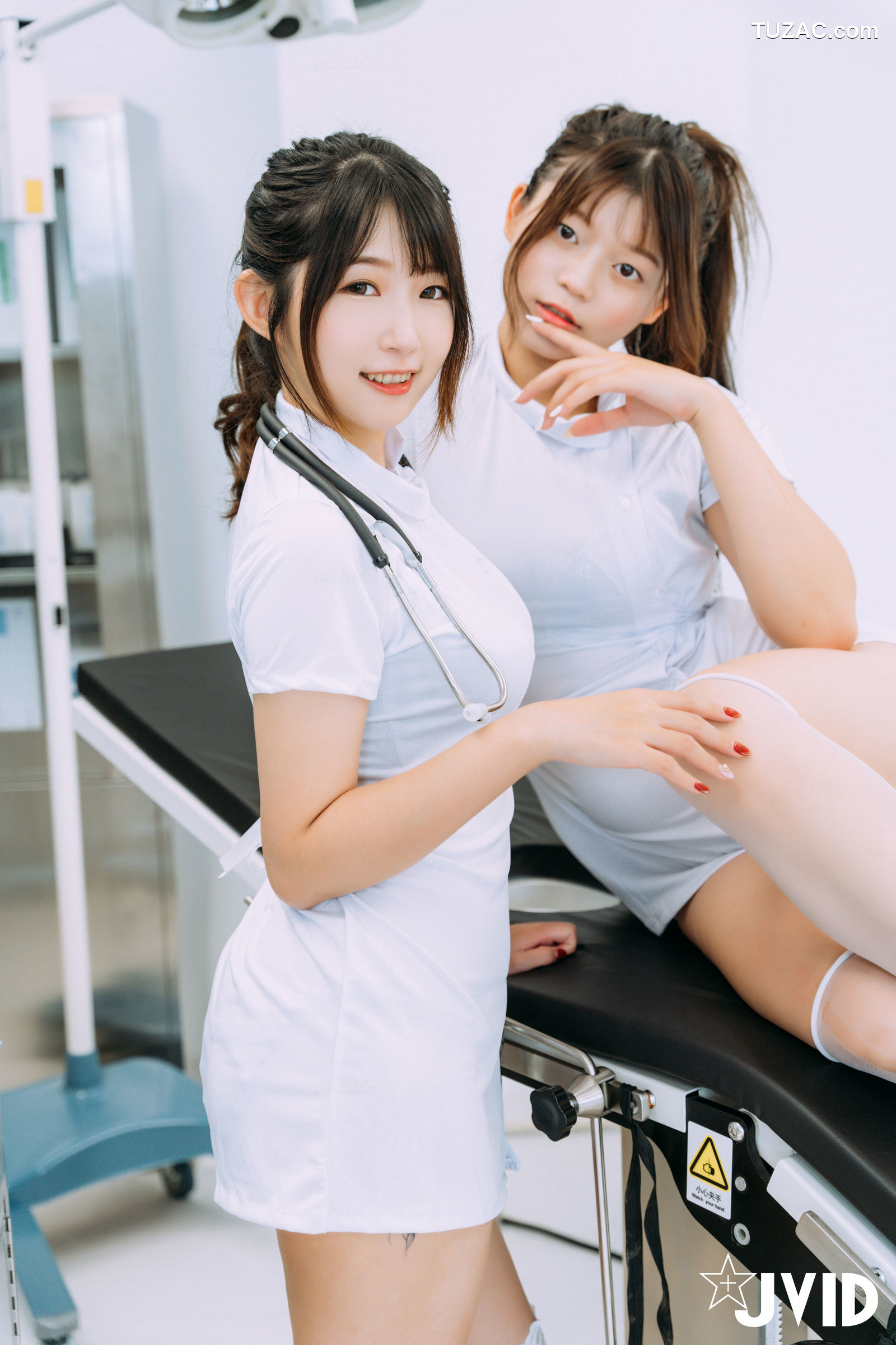 JVID-肉包Mini-白金-性处理专门病栋-痴女护理师性感-专门帮累积性欲的患者提供口交的治疗服务-2021.09.15