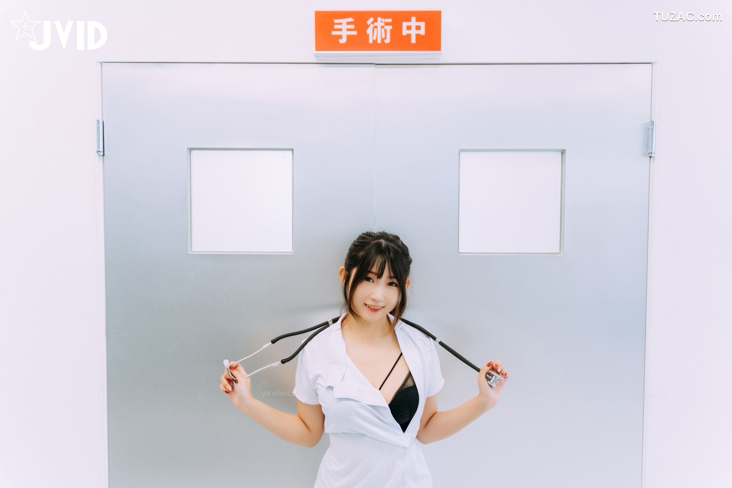 JVID-肉包Mini-白金-性处理专门病栋-痴女护理师性感-专门帮累积性欲的患者提供口交的治疗服务-2021.09.15