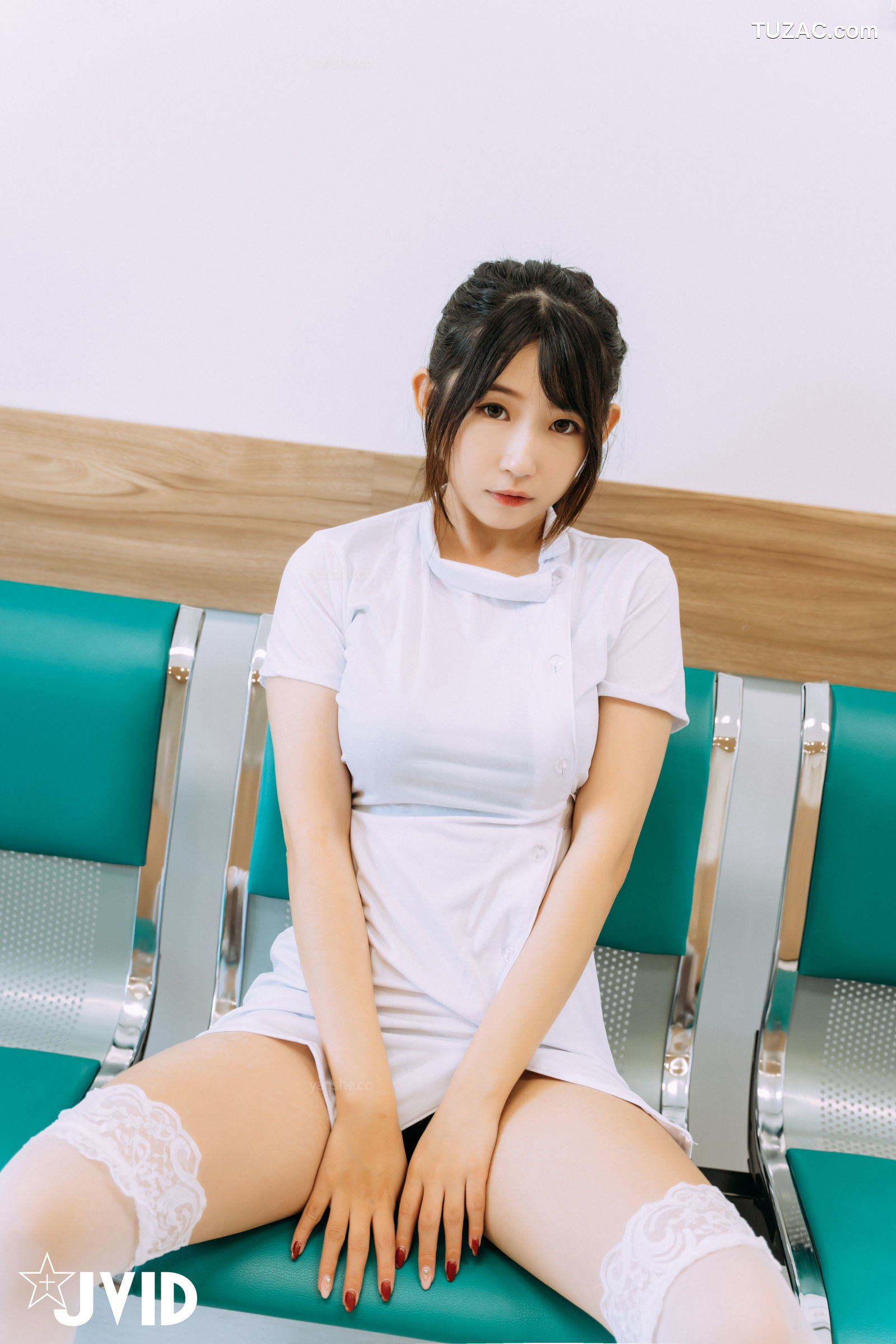 JVID-肉包Mini-白金-性处理专门病栋-痴女护理师性感-专门帮累积性欲的患者提供口交的治疗服务-2021.09.15