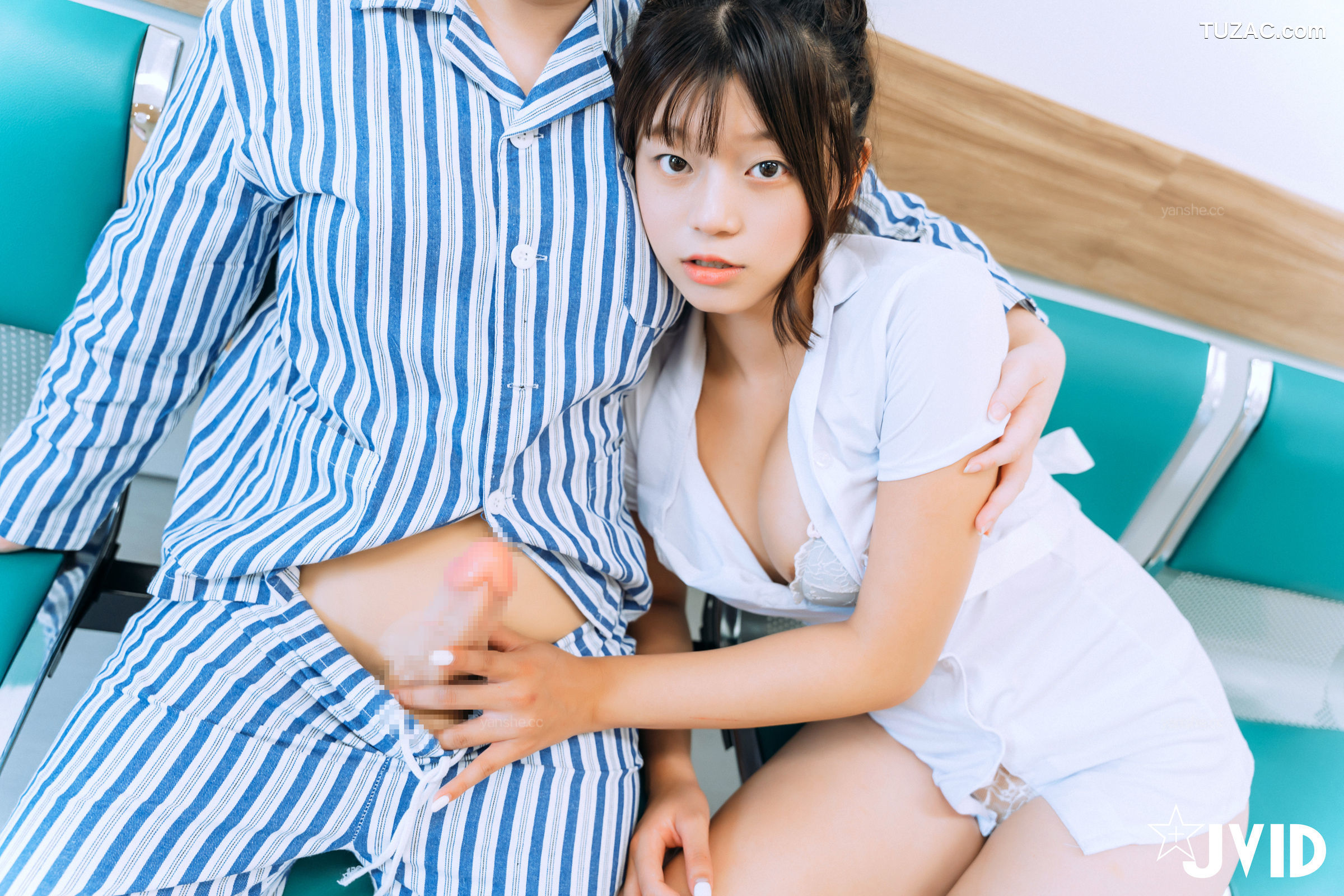 JVID-肉包Mini-白金-性处理专门病栋-痴女护理师性感-专门帮累积性欲的患者提供口交的治疗服务-2021.09.15