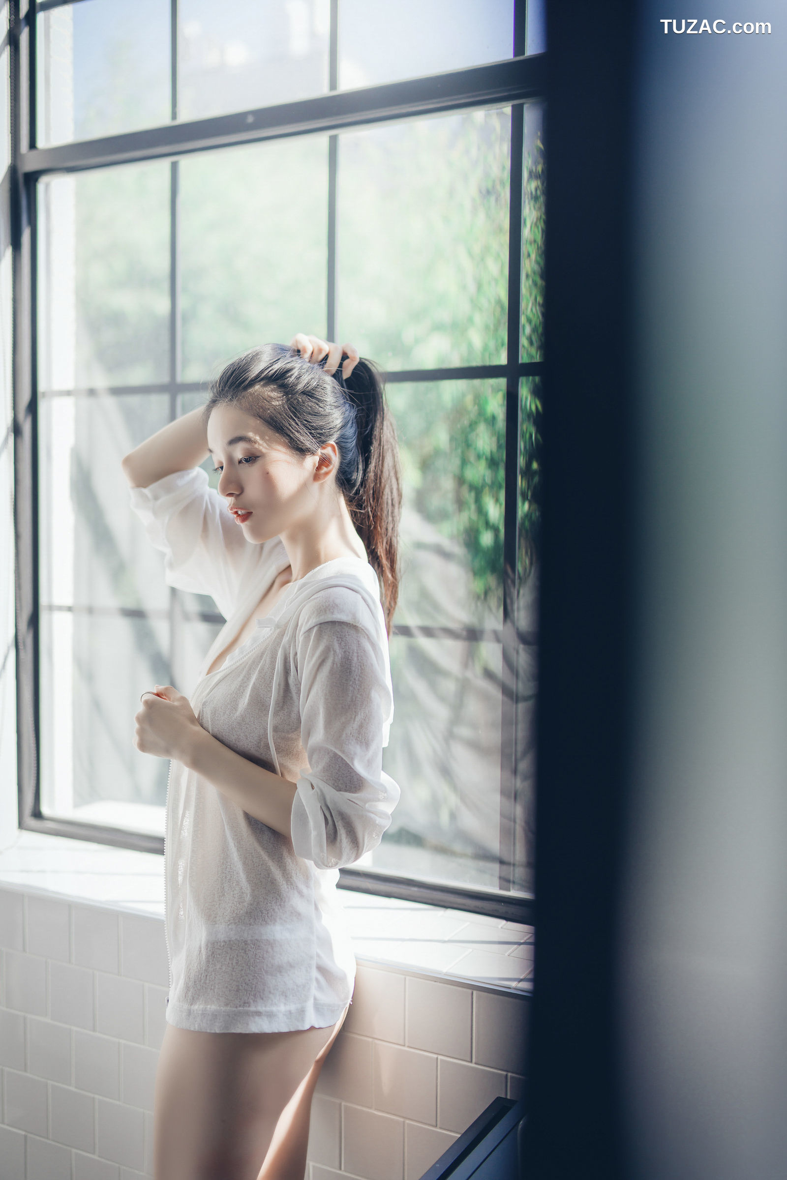 JVID-辰辰-午后阳光-透视连衣