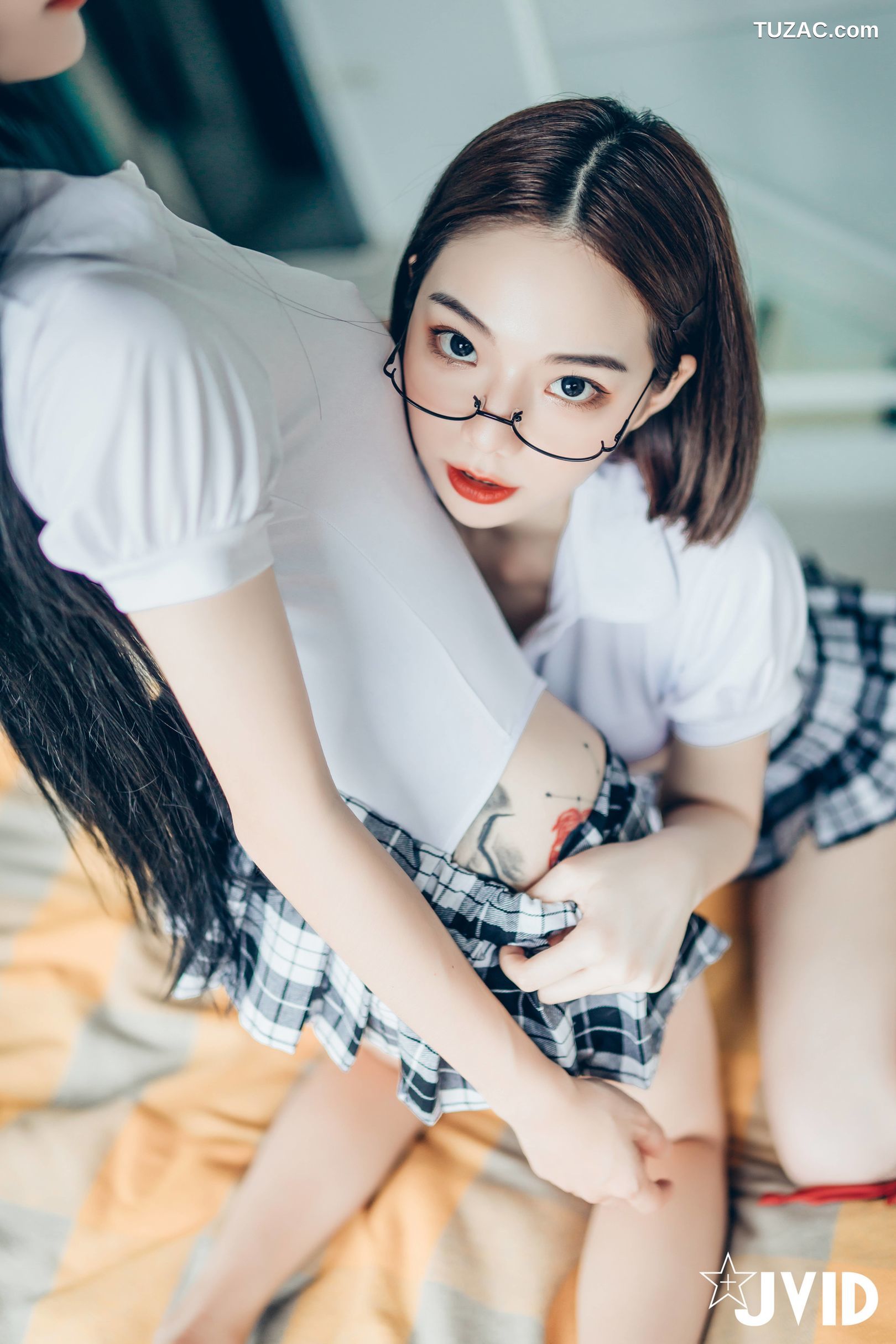 JVID-飄飄-啾啾-女神姐妹情人节-Celebrate-Valentines-Day-With-Goddess-Sisters-2022.02.14