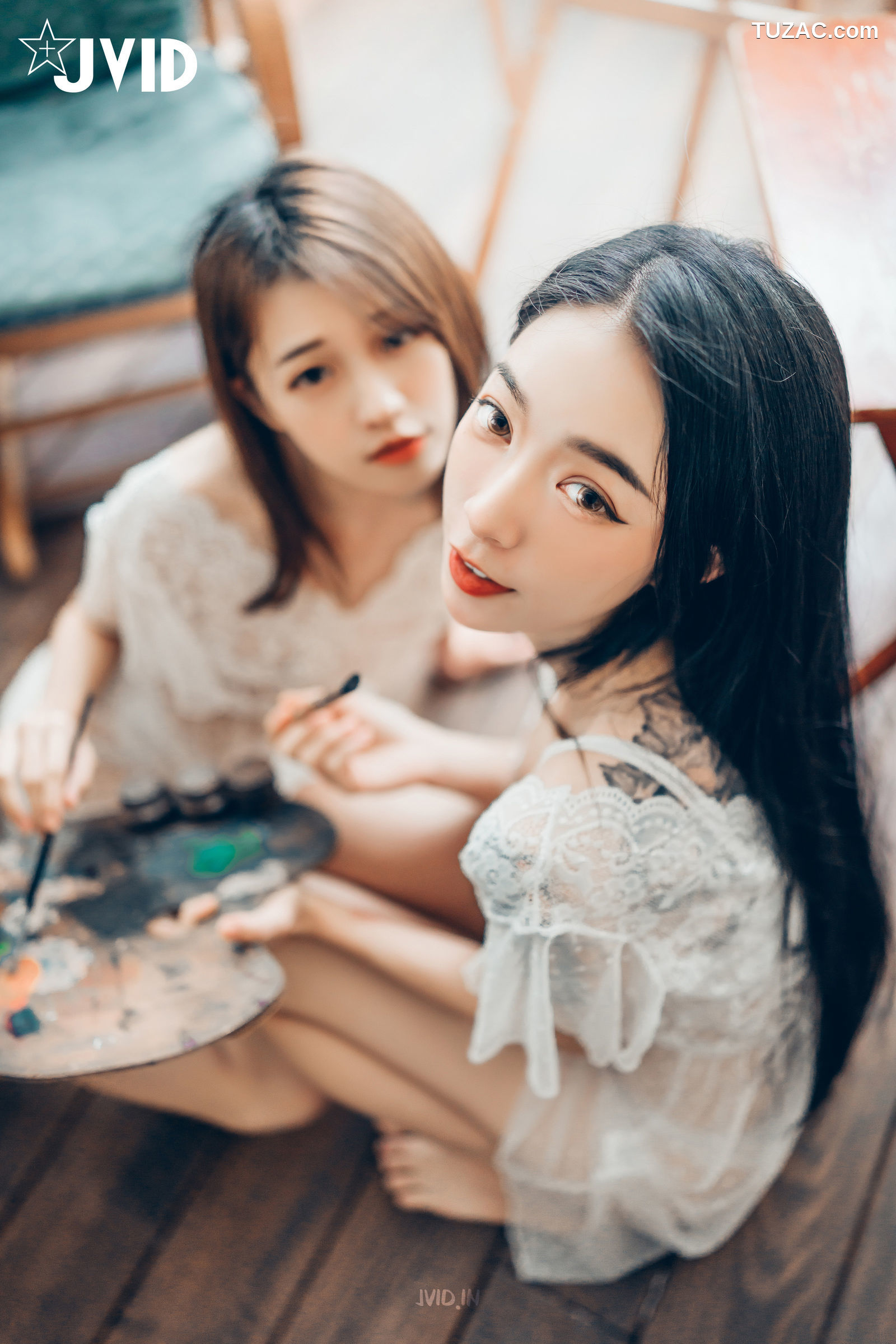 JVID-飘飘-妍妍-百合花神の美少女-最色色嘗試-辰辰特別客串！色色最大突破-2022.05.01