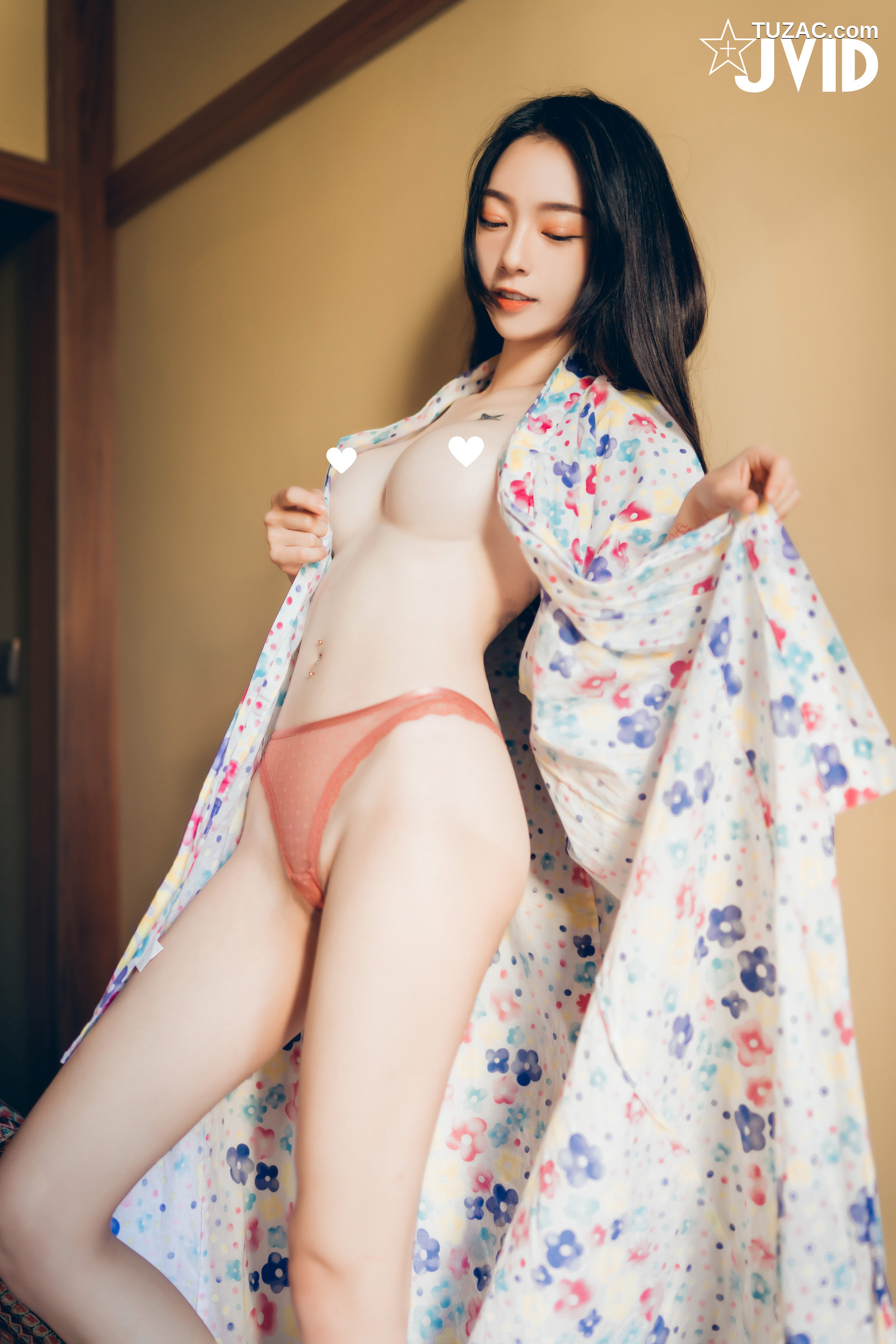 JVID-飘飘-最高の女神-超性感飘-旗袍-日式浴衣-超薄透衣-激凸-透点-淋湿-2021.05.27