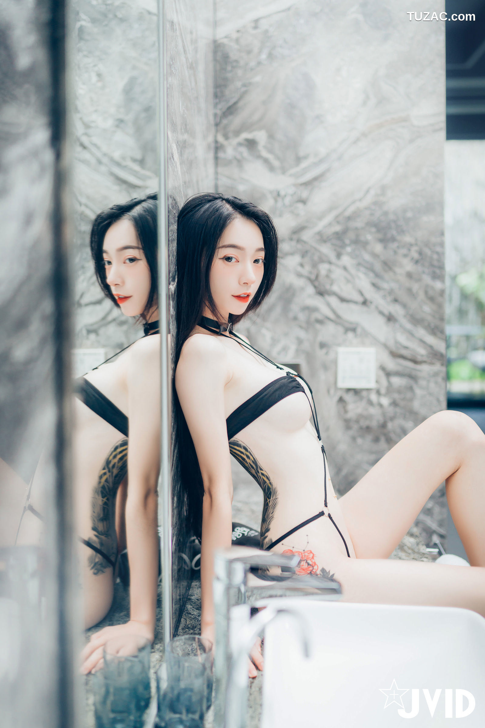 JVID-飘飘-百变女神-学生服-死库水-情趣内衣-性感睡衣-2021.08.18