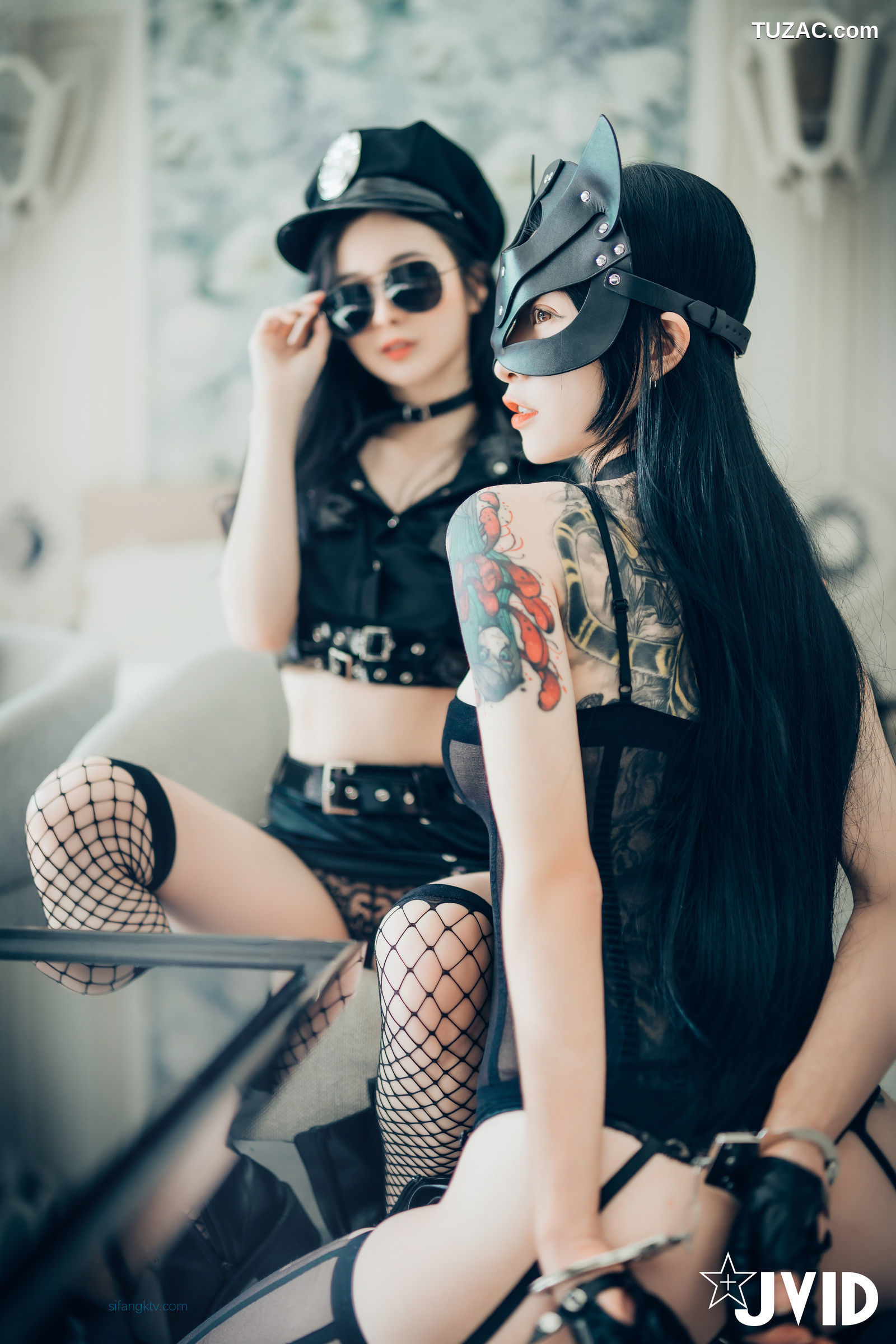 JVID-飘飘-辰辰-妍妍-仙仙女警-女神小偷-SS级女神们超性感呈现-超高颜值逆天组合-2022.01.28