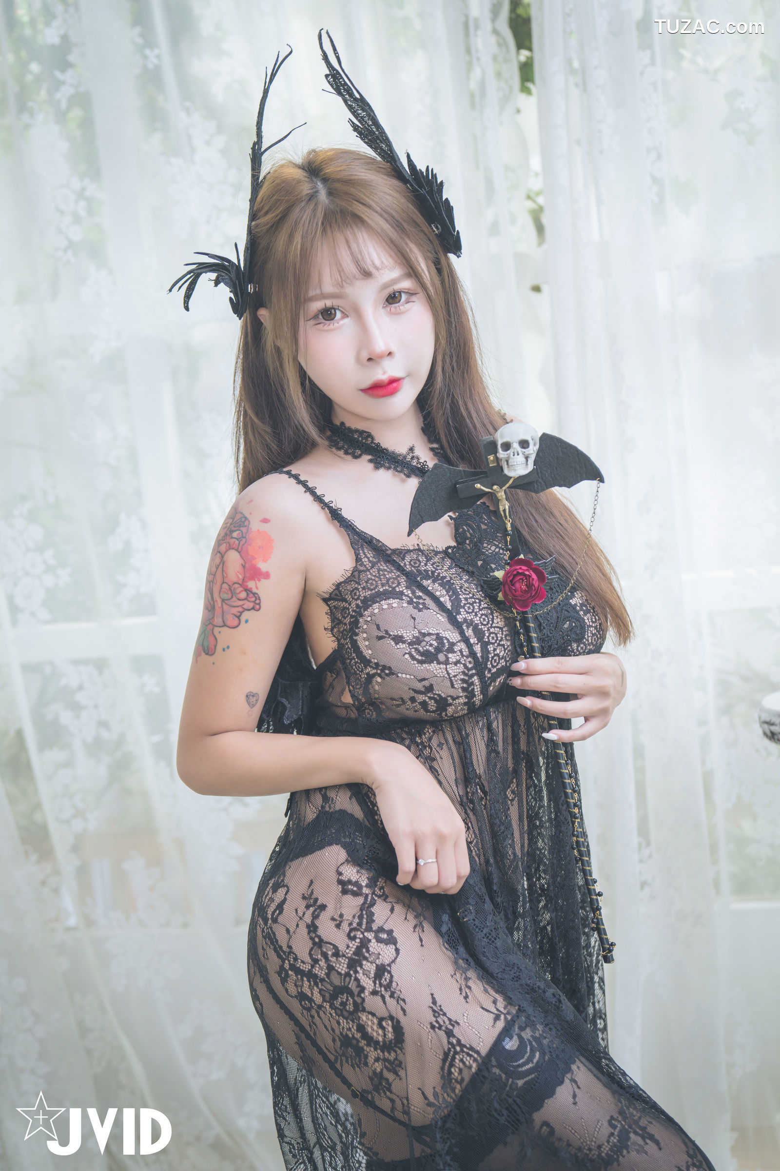 JVID-黎菲儿-艾妃-万圣节系列-万圣之夜极致揉乳致命挑逗-2022.10.27
