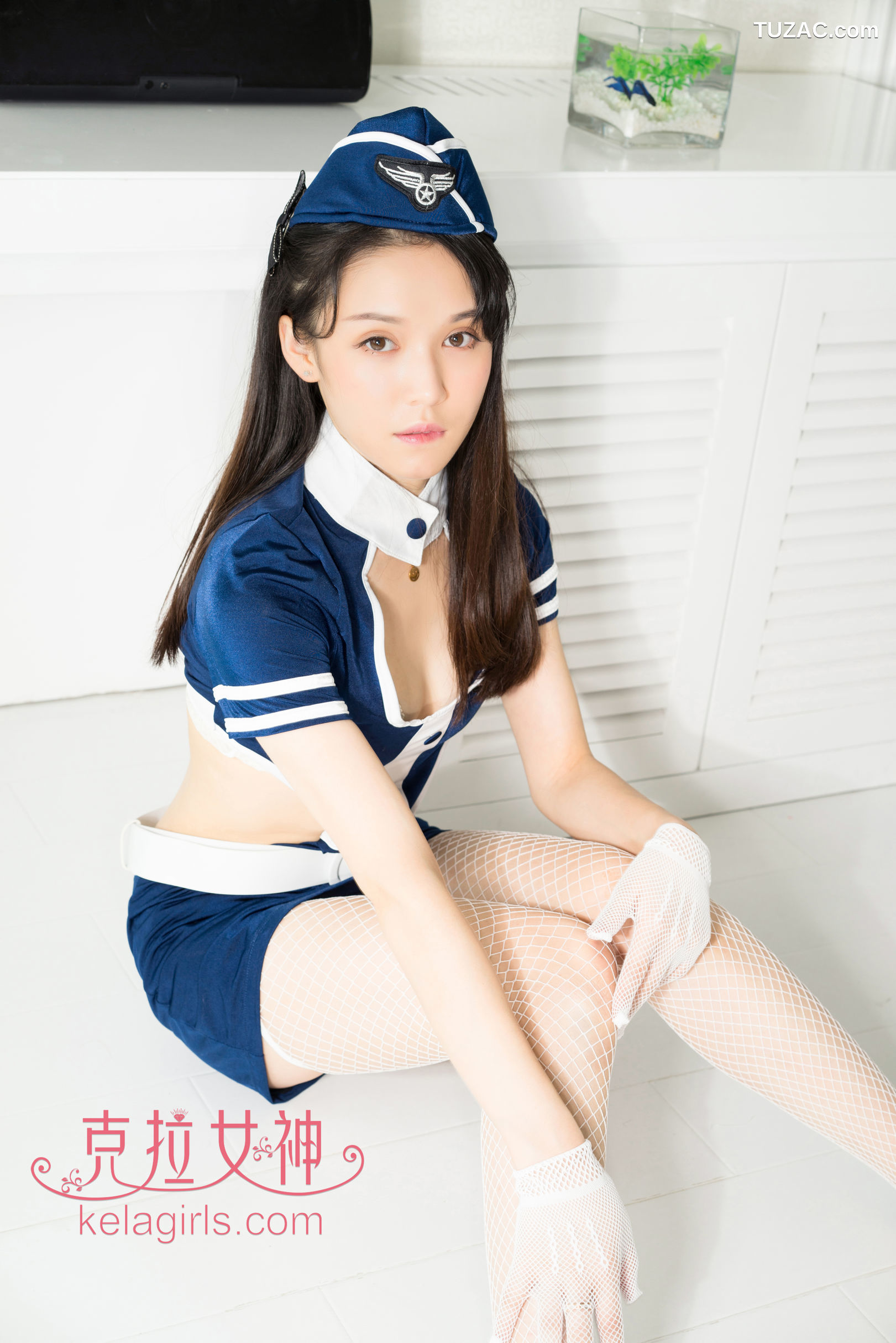 KelaGirls克拉女神-2017.10.02-谭清清-《白网袜之趣》