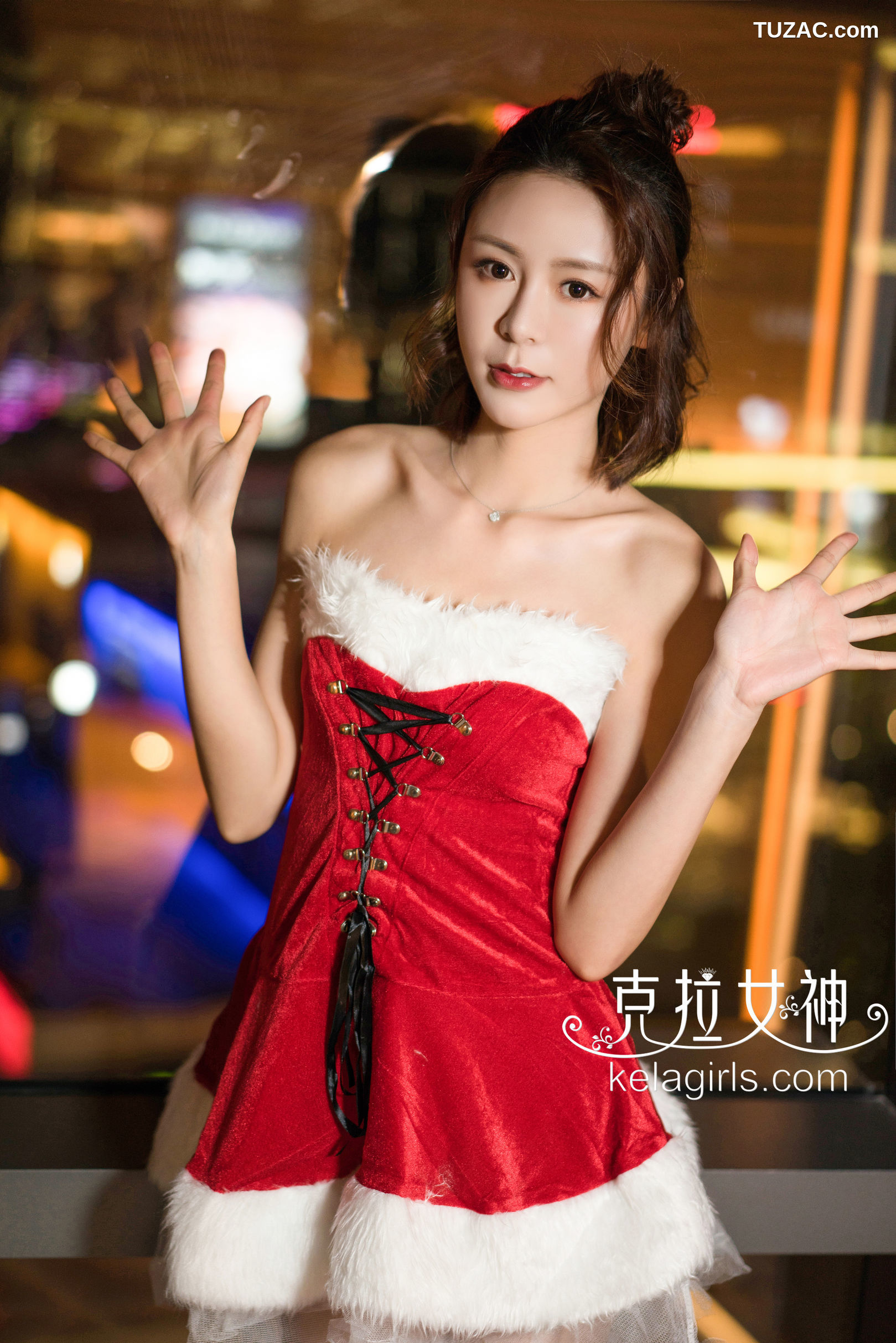 KelaGirls克拉女神-2017.12.24-昕予-《缤纷平安夜》