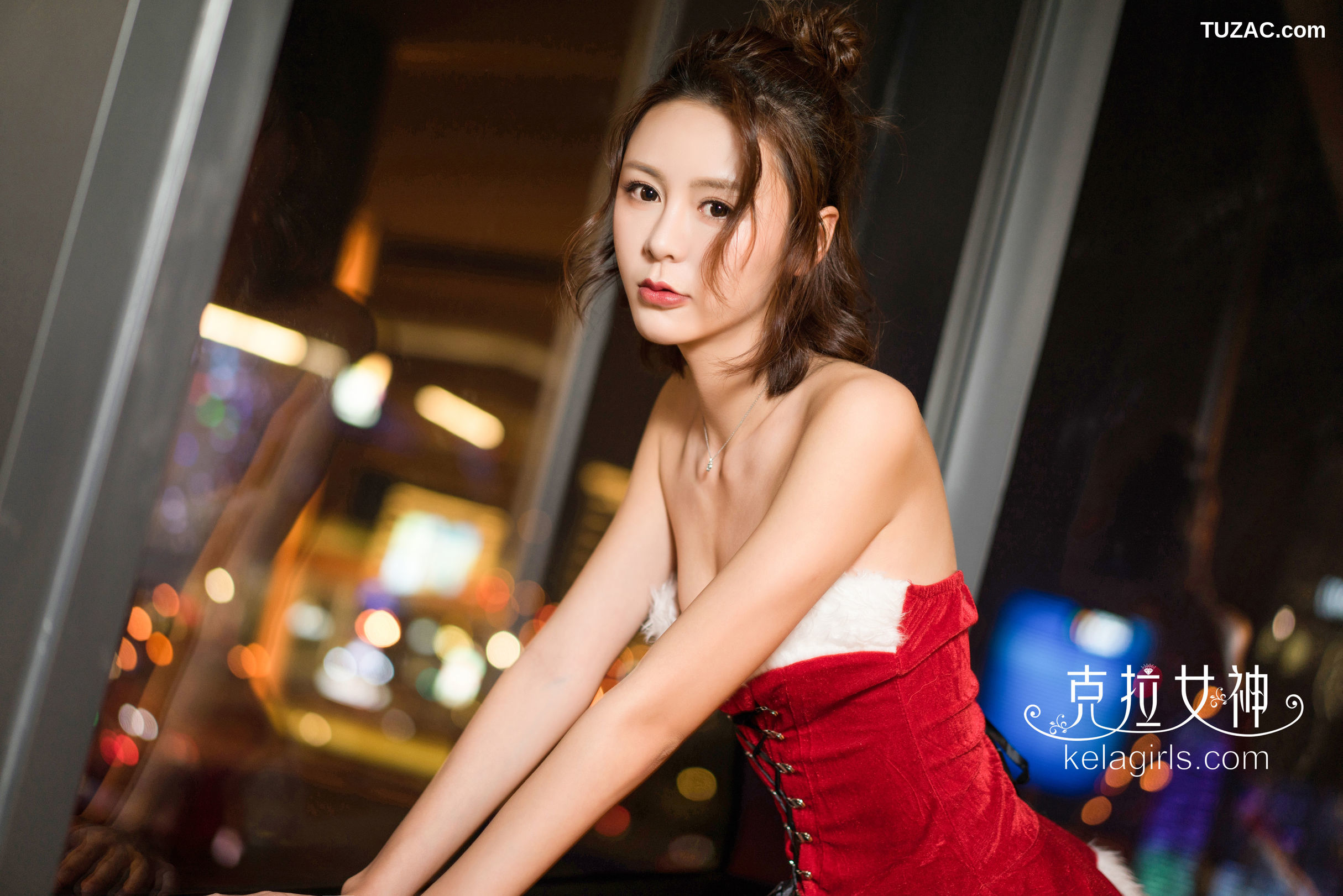 KelaGirls克拉女神-2017.12.24-昕予-《缤纷平安夜》