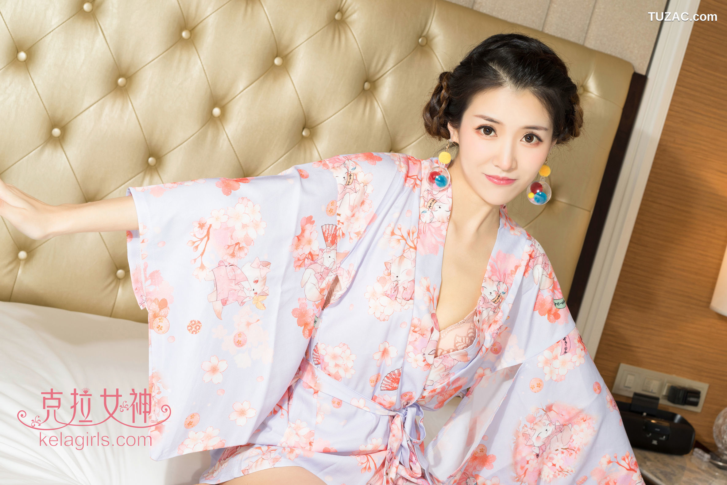 KelaGirls克拉女神-2018.07.16-恬恬-《浪漫樱花》