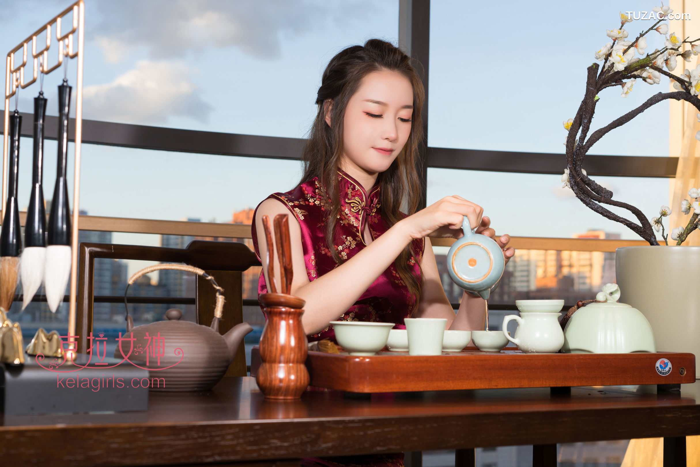 KelaGirls克拉女神-2018.09.24-杨暖-《皎若秋月》