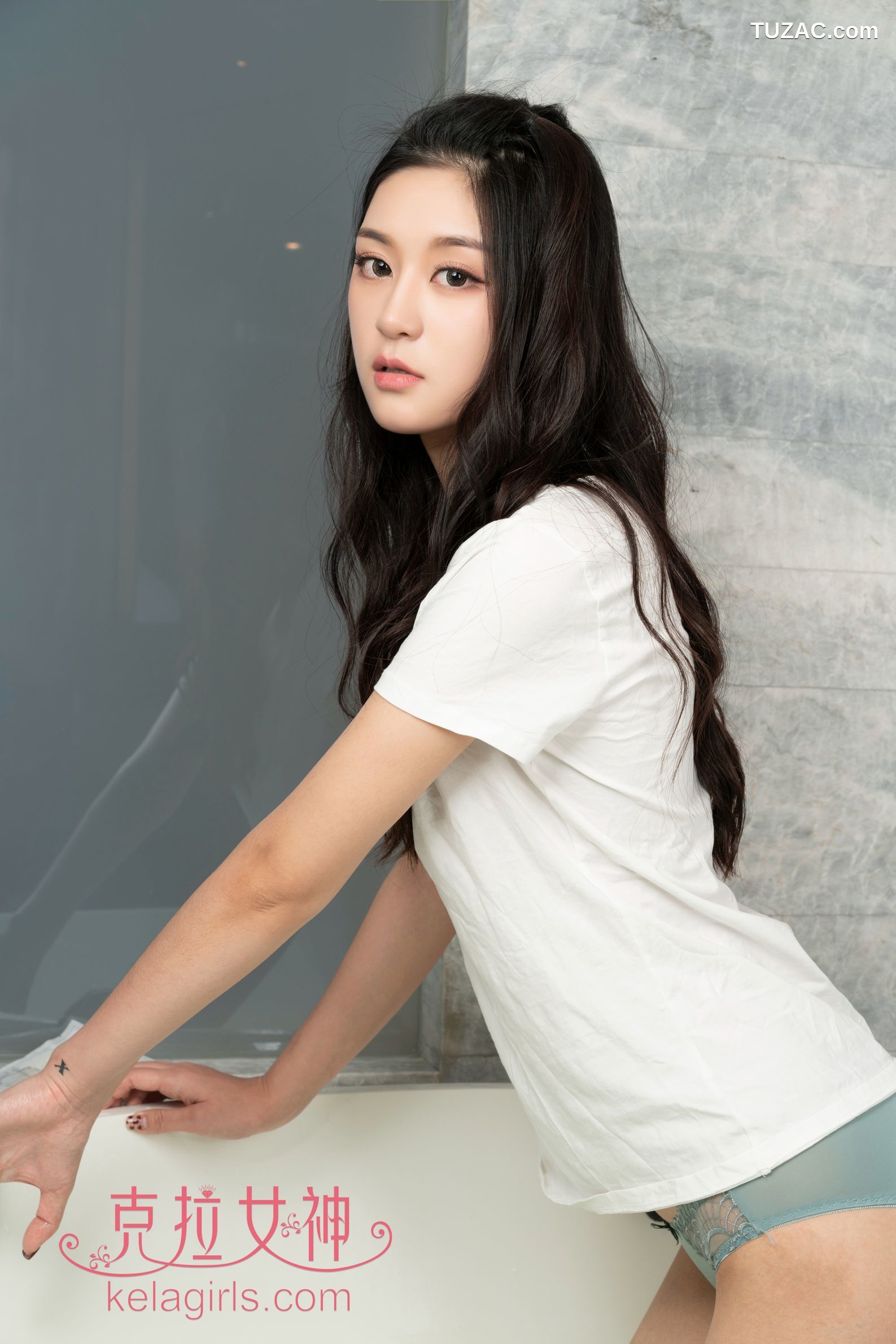 KelaGirls克拉女神-2019.05.16-汤怡-《浸透の白T恤》