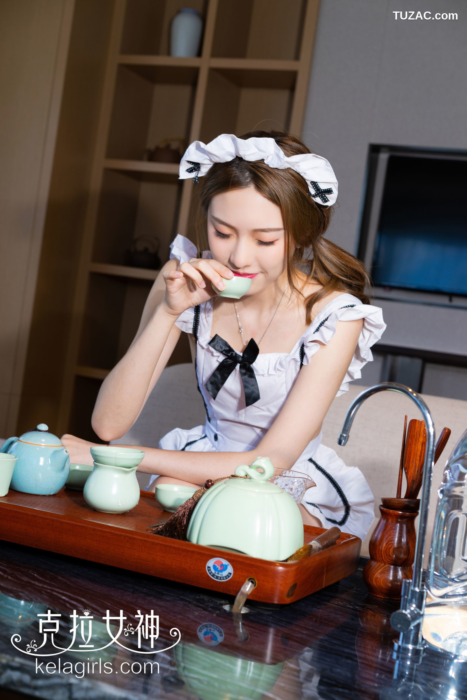 KelaGirls克拉女神-2020.03.06-芊芊-《女仆の功夫茶》