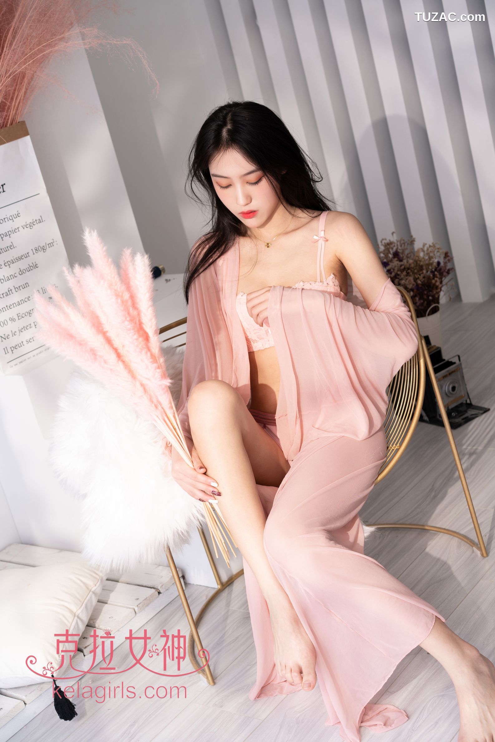 KelaGirls克拉女神-2020.05.29-沫夕-《一袭粉纱》