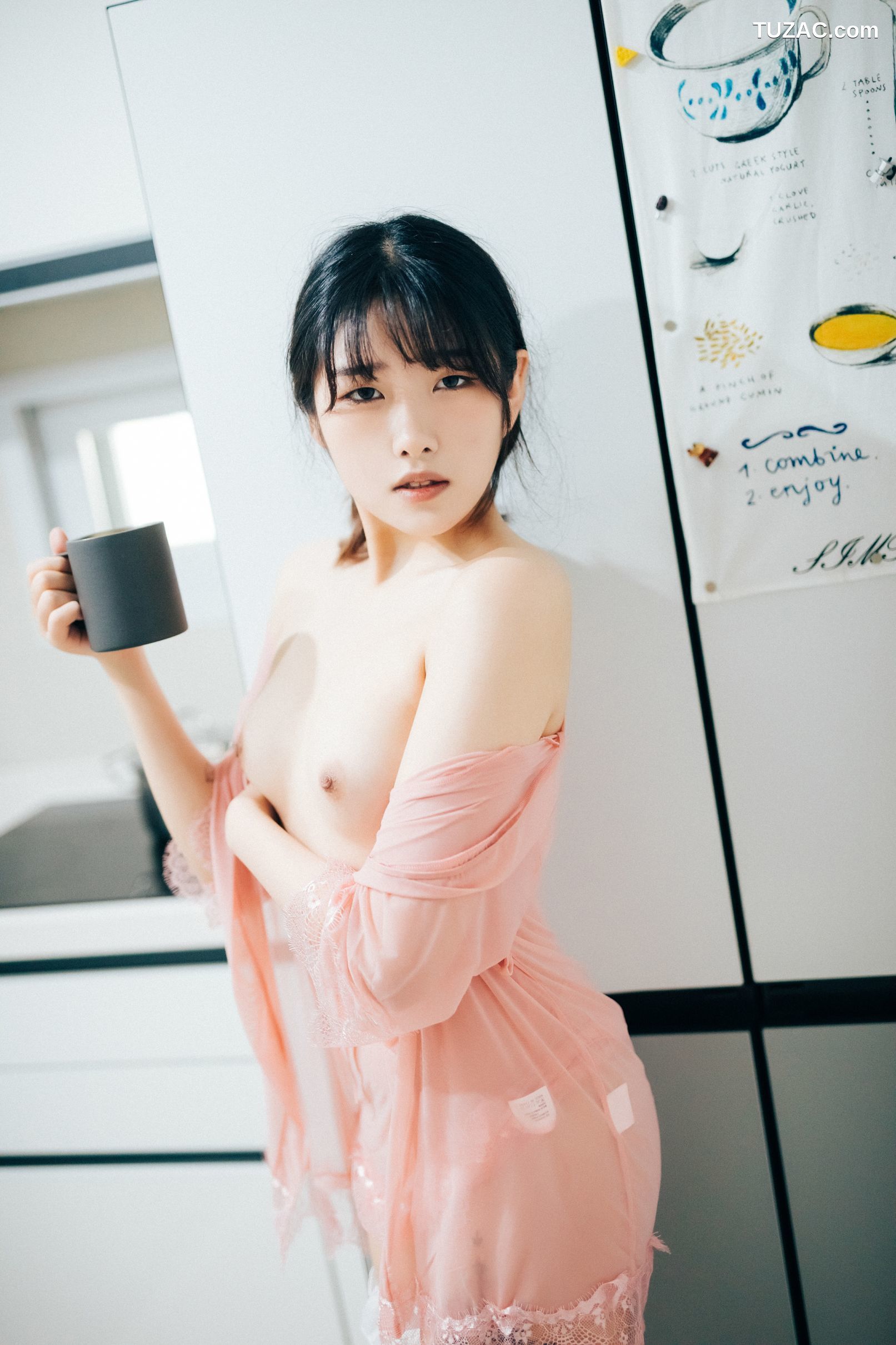 SonSon-손손-在家里的约会-无圣光-Date-at-home-Loozy