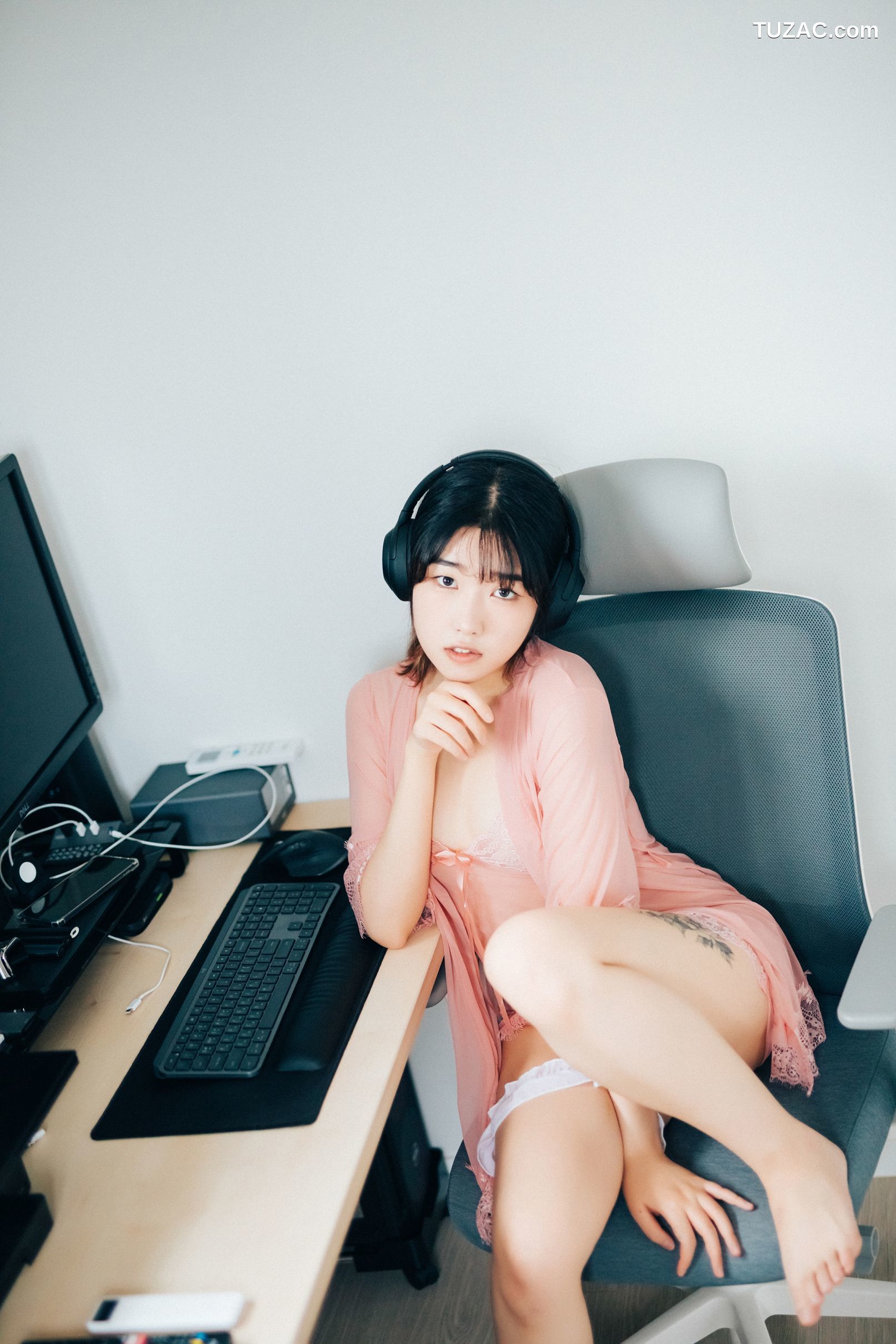 SonSon-손손-在家里的约会-无圣光-Date-at-home-Loozy