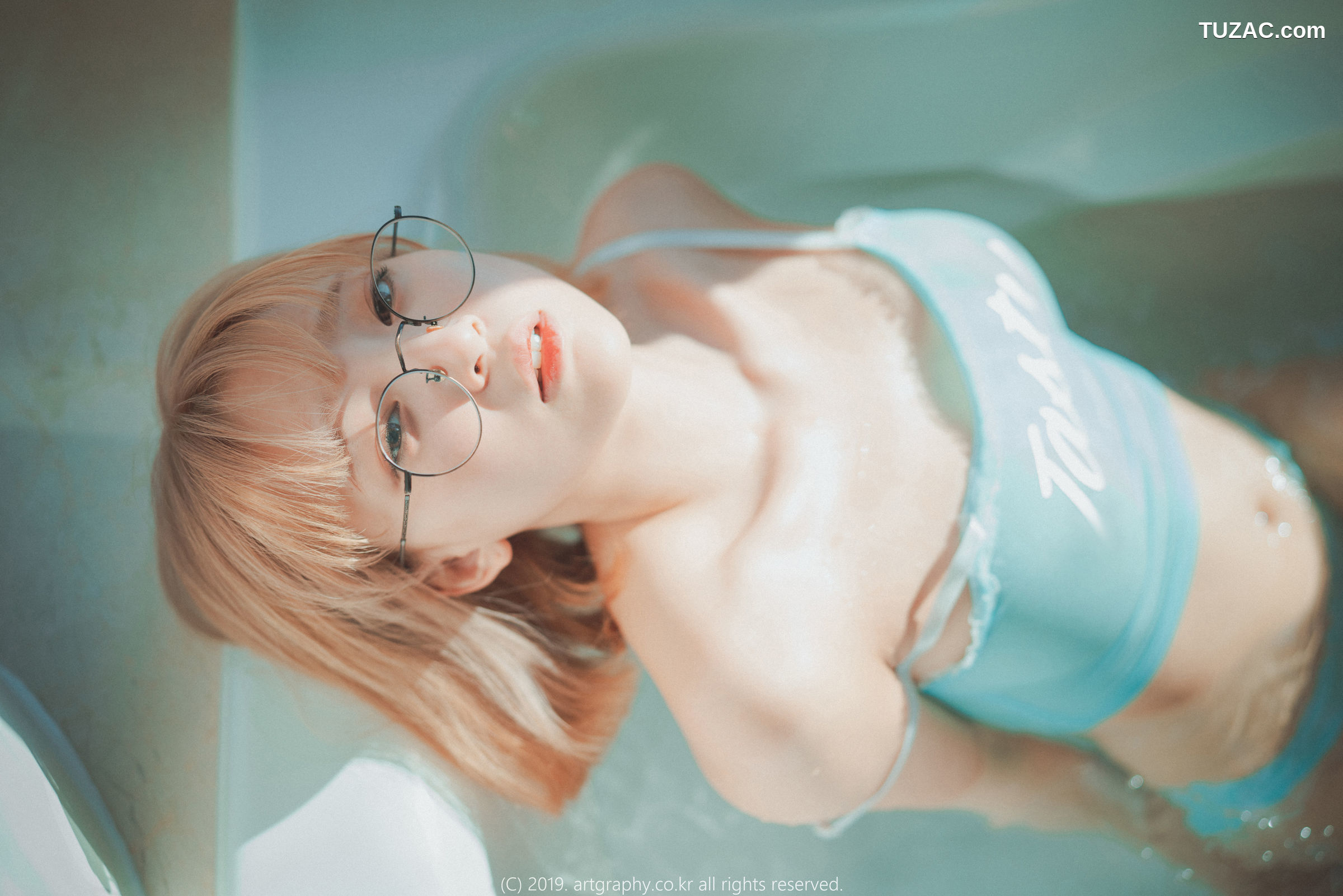 姜仁卿-ARTGRAVIA-056-蕾丝内衣-吊带小背心-Inkyung