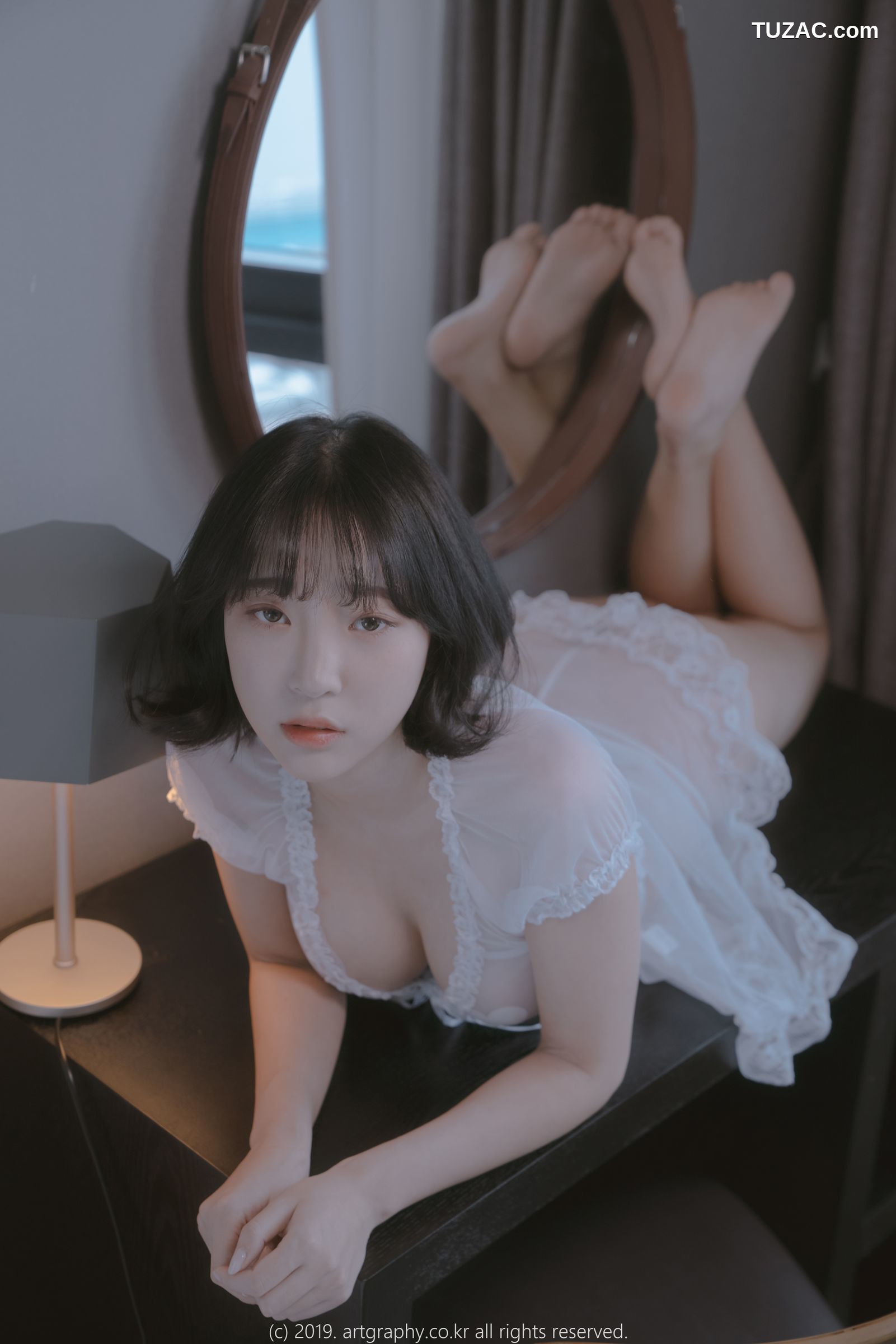 姜仁卿-ARTGRAVIA-069-透视睡衣-红色睡袍-Inkyung