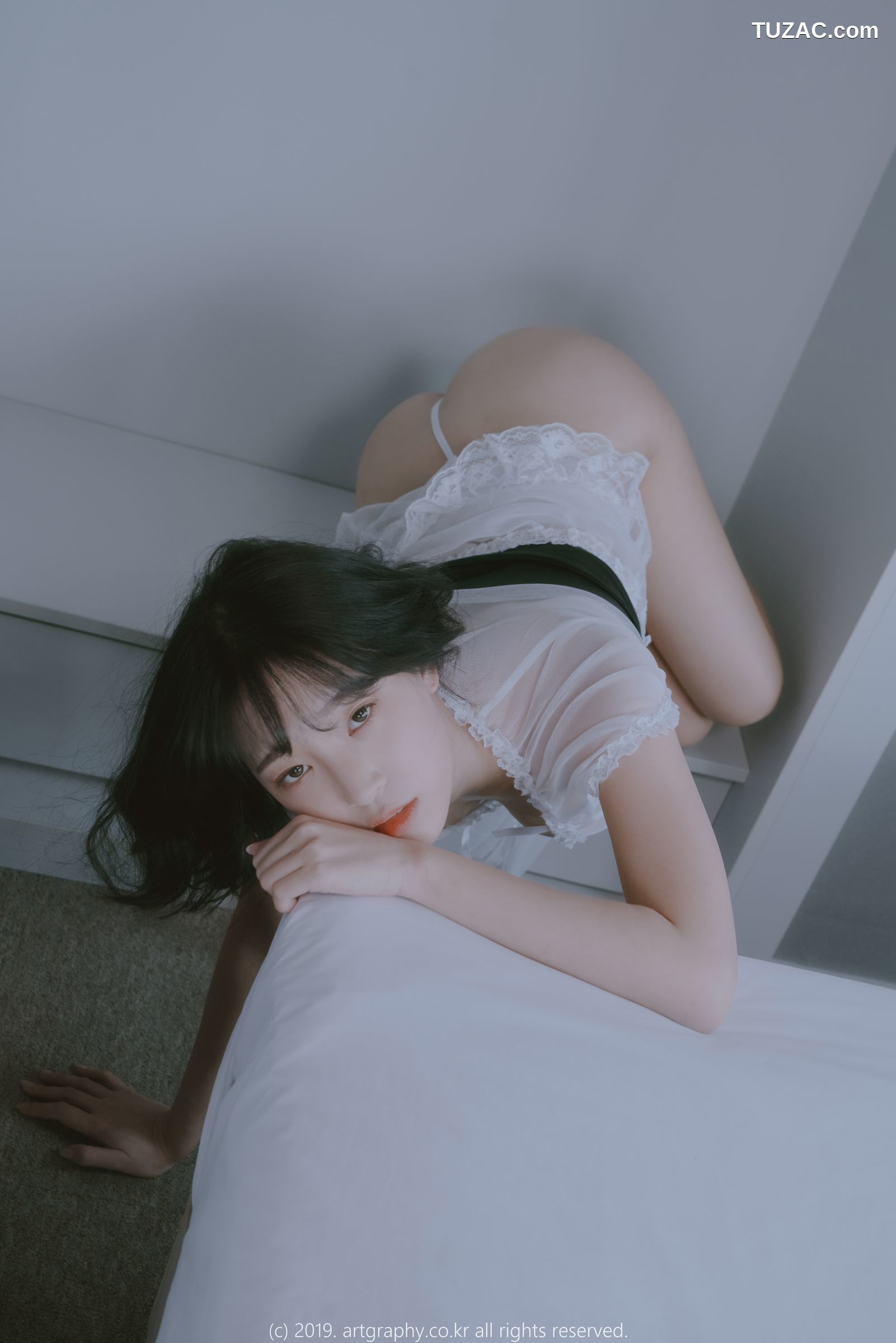 姜仁卿-ARTGRAVIA-069-透视睡衣-红色睡袍-Inkyung