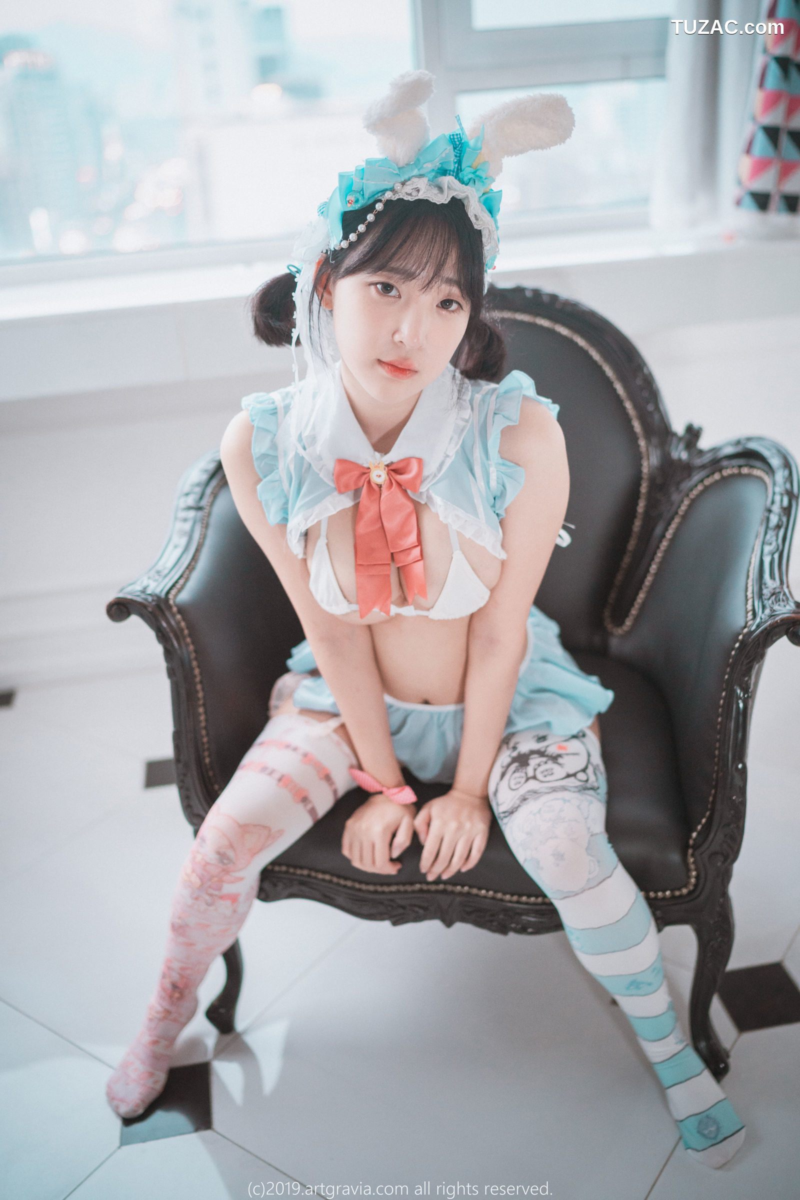 姜仁卿-ARTGRAVIA-123-情趣制服诱惑-Inkyung