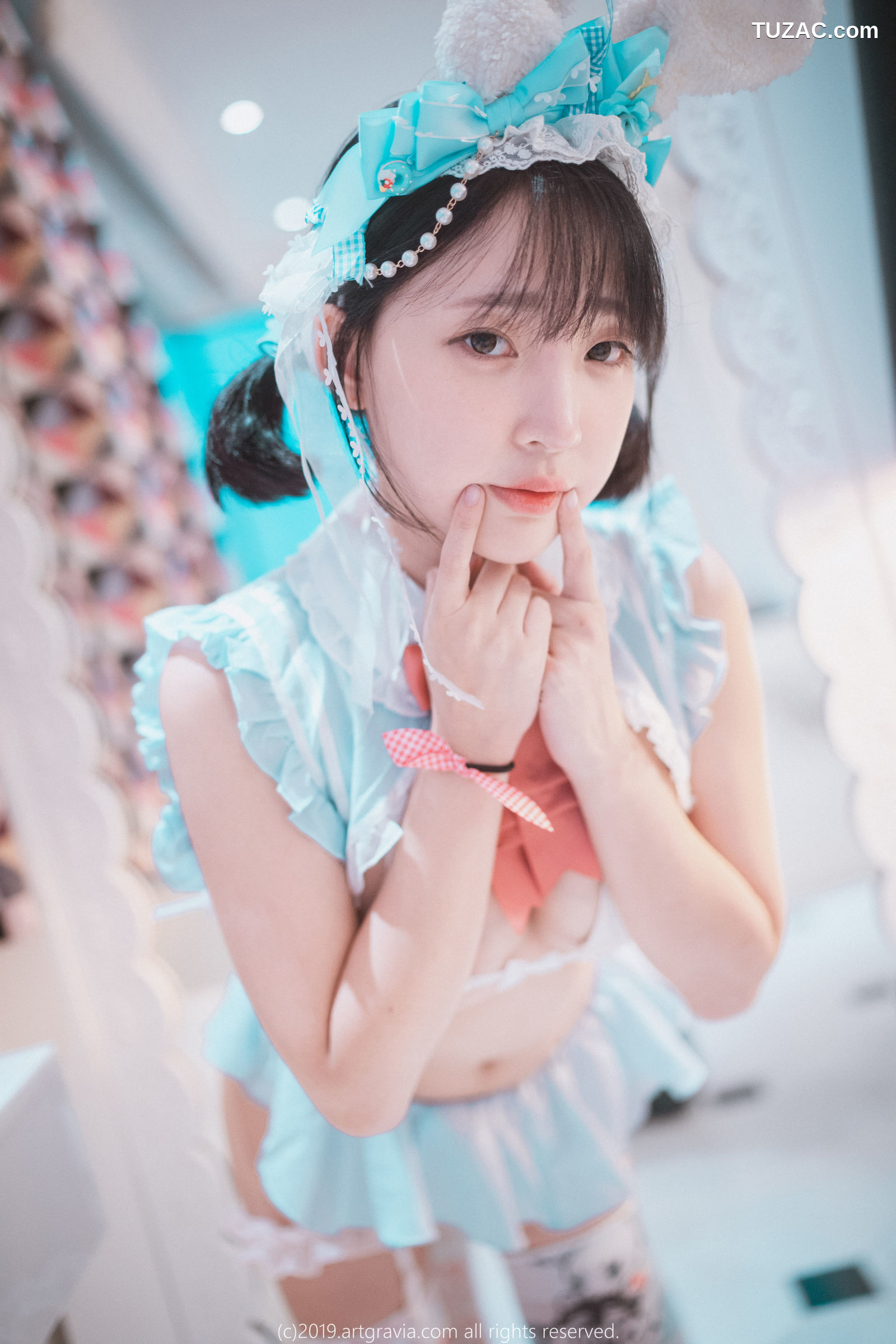 姜仁卿-ARTGRAVIA-123-情趣制服诱惑-Inkyung