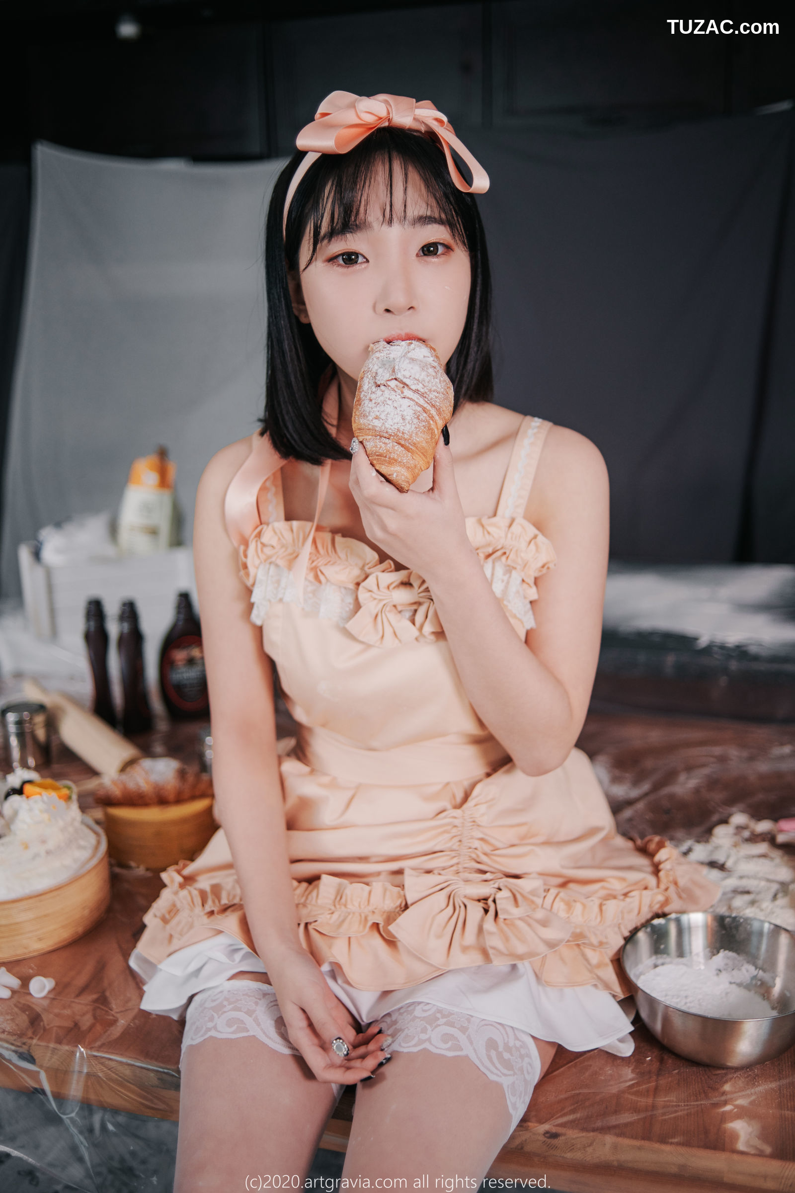 姜仁卿-ARTGRAVIA-142-极品厨娘-猫女诱惑-Inkyung