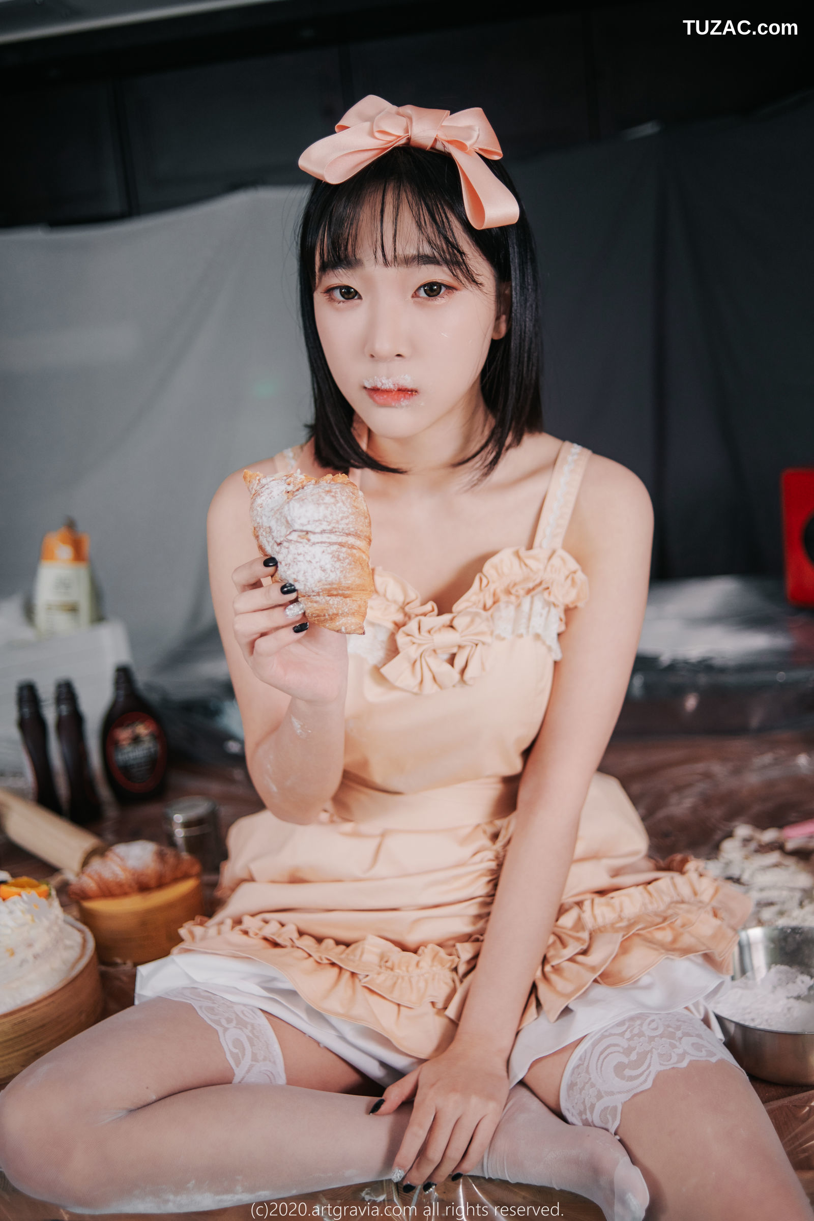 姜仁卿-ARTGRAVIA-142-极品厨娘-猫女诱惑-Inkyung