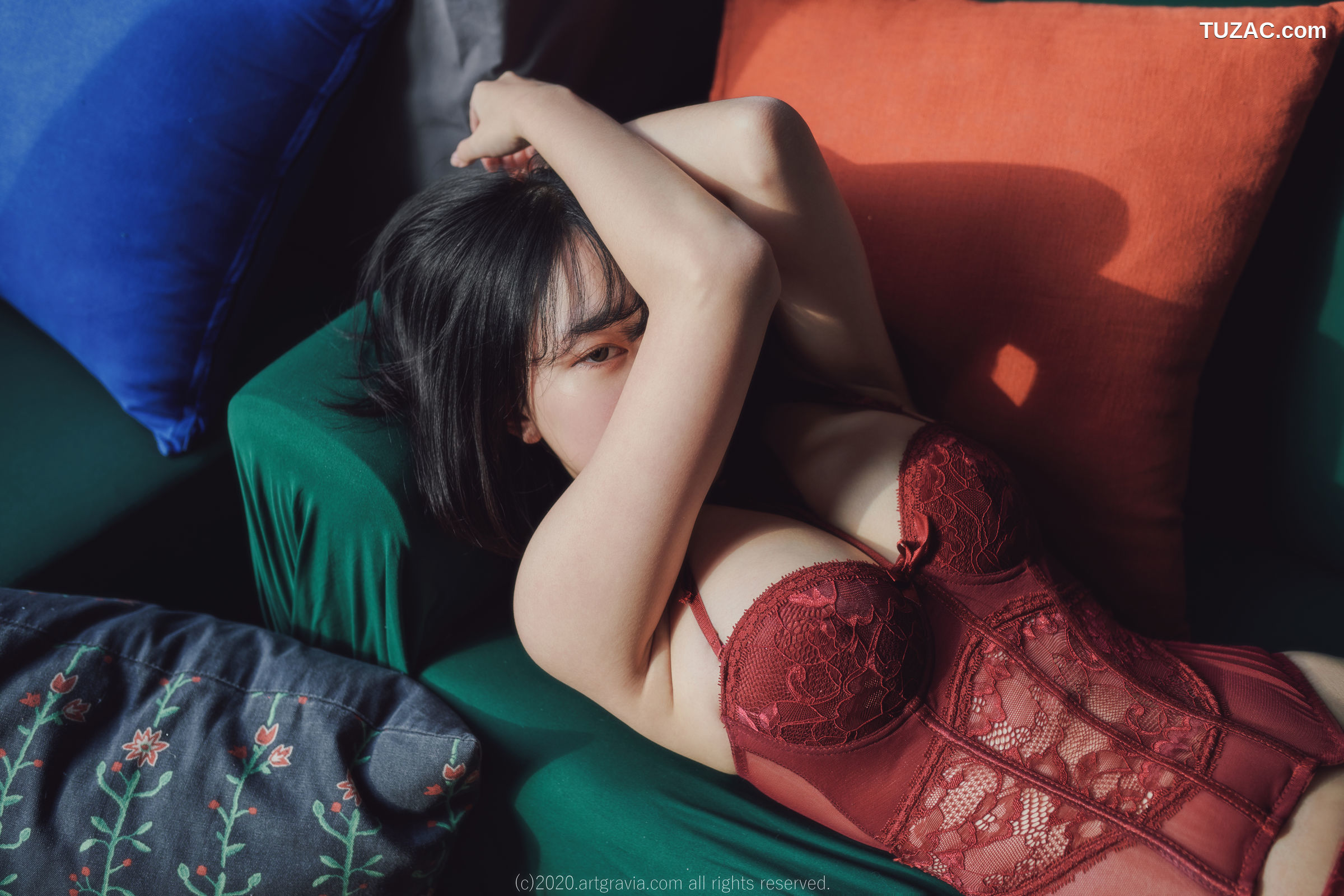 姜仁卿-ARTGRAVIA-153-情趣蕾丝调教-Inkyung