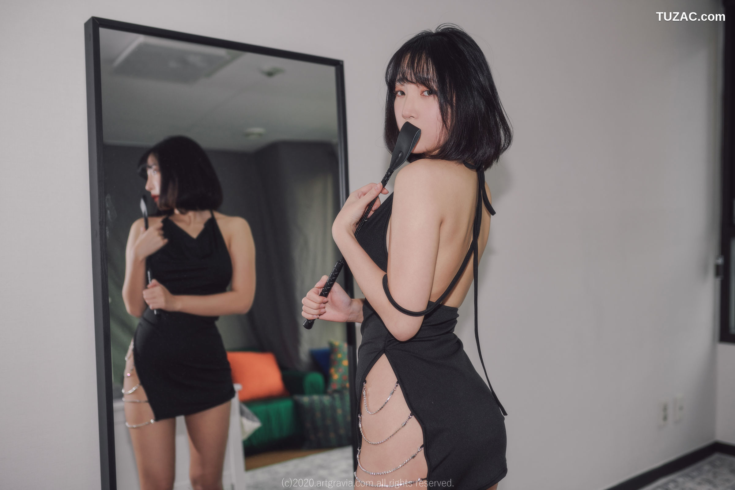 姜仁卿-ARTGRAVIA-153-情趣蕾丝调教-Inkyung