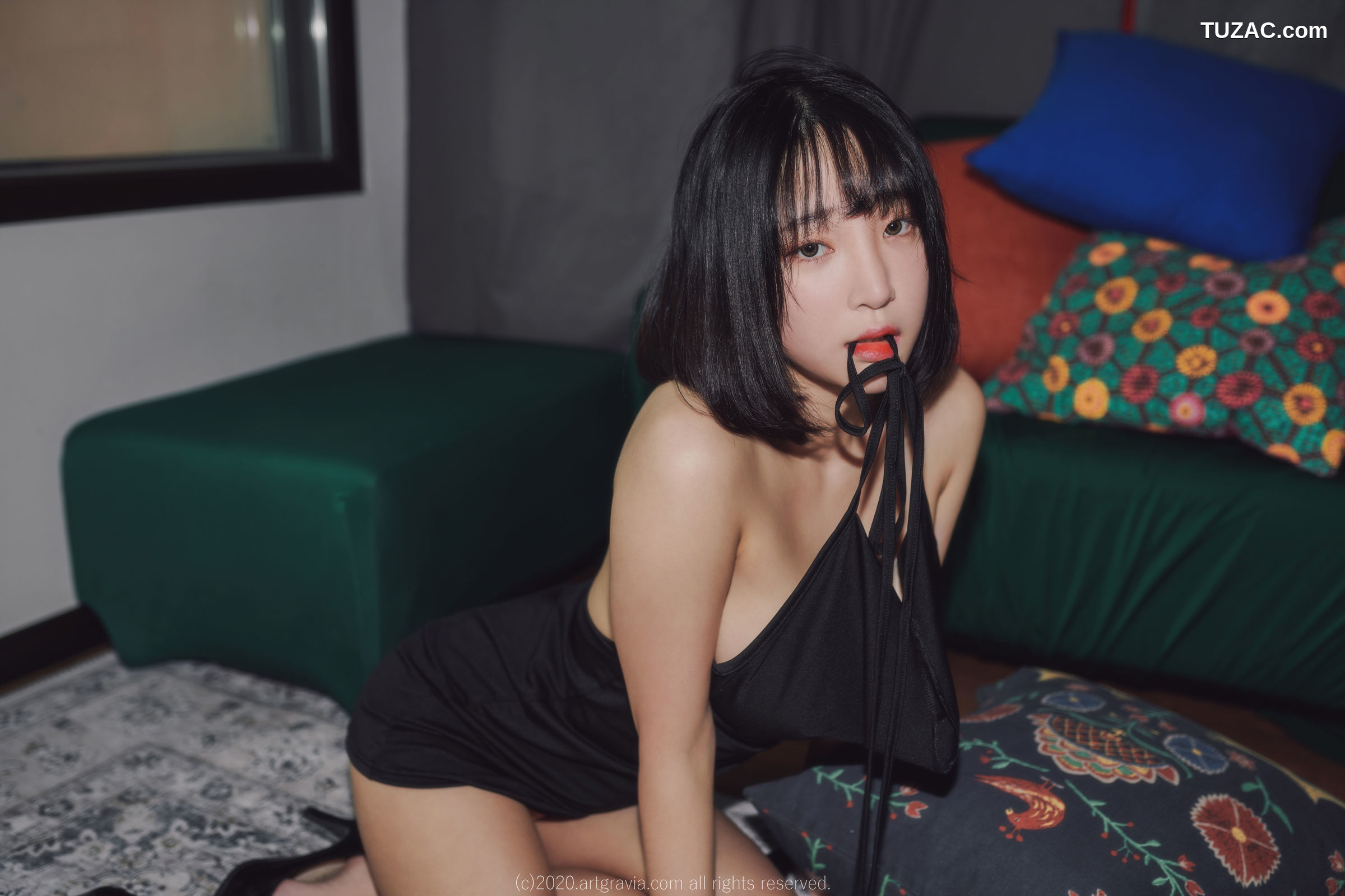 姜仁卿-ARTGRAVIA-153-情趣蕾丝调教-Inkyung