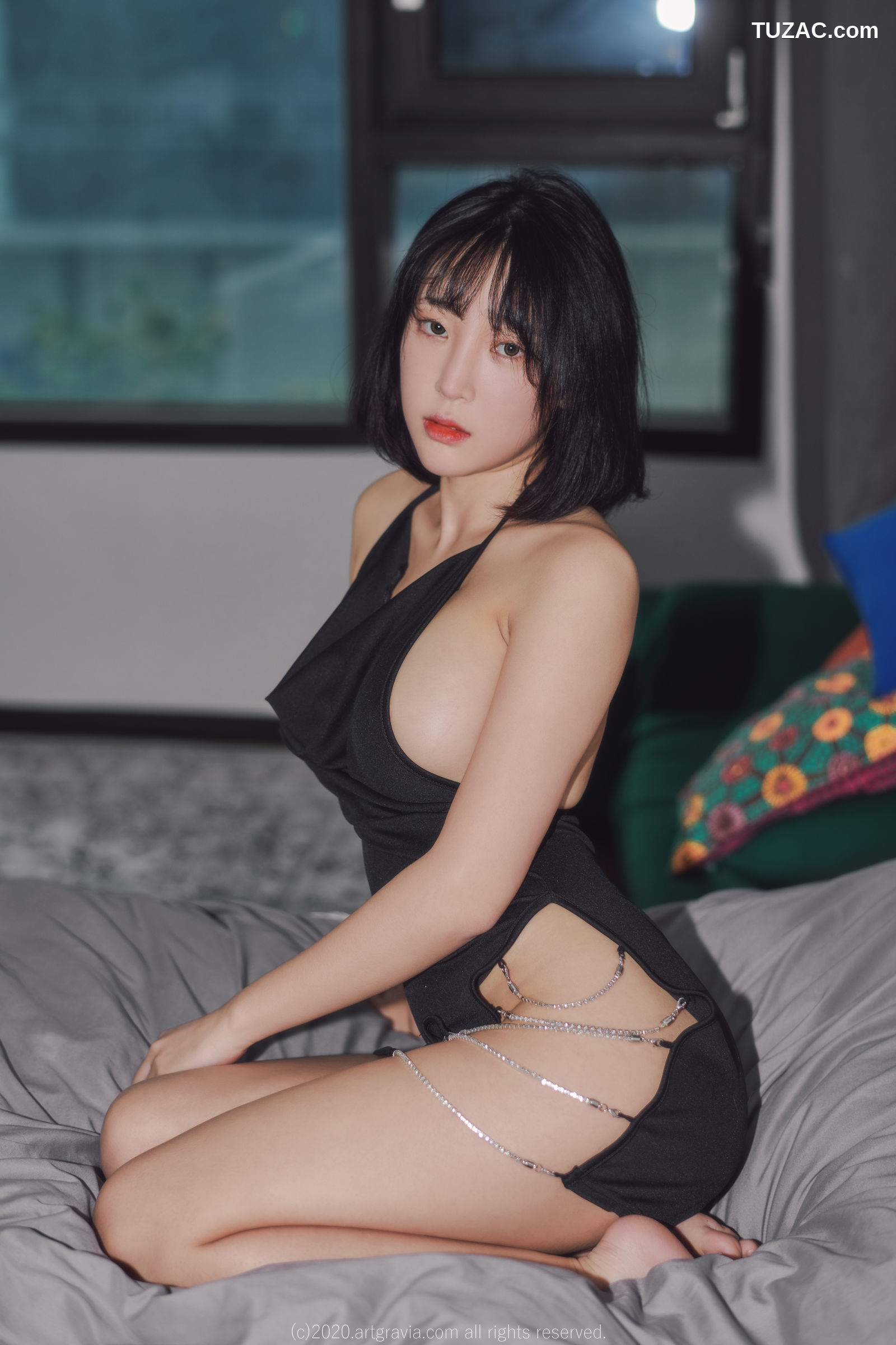 姜仁卿-ARTGRAVIA-153-情趣蕾丝调教-Inkyung