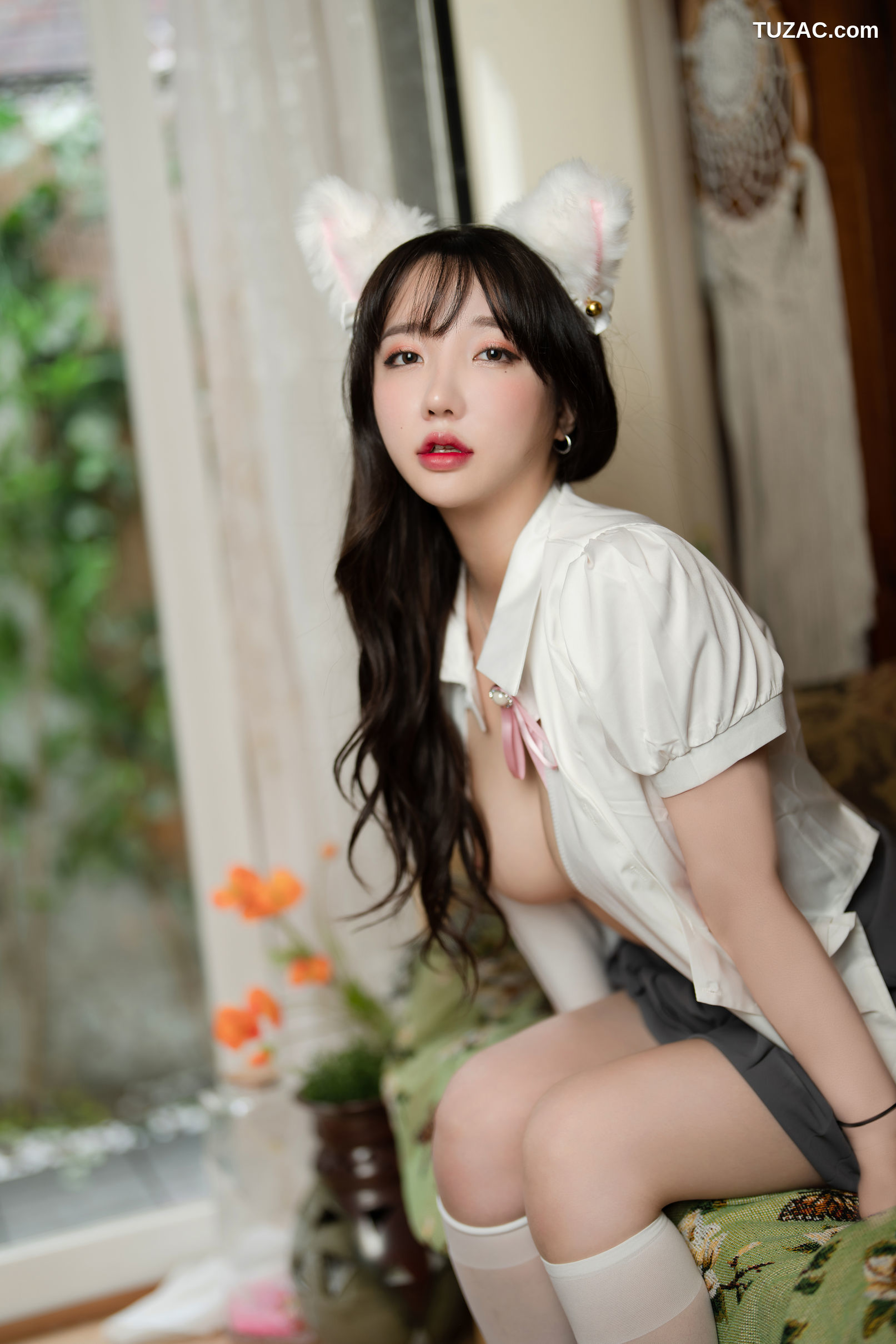 孙乐乐-Son-Ye-Eun-SIDAM-001-女仆装学生装猫耳-S