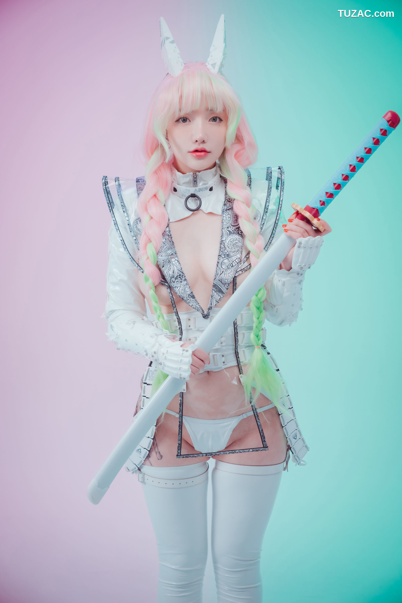 孙乐乐-Son-Ye-Eun-赛博猎人-Cyber-Hunter-Mitsuri-无圣光