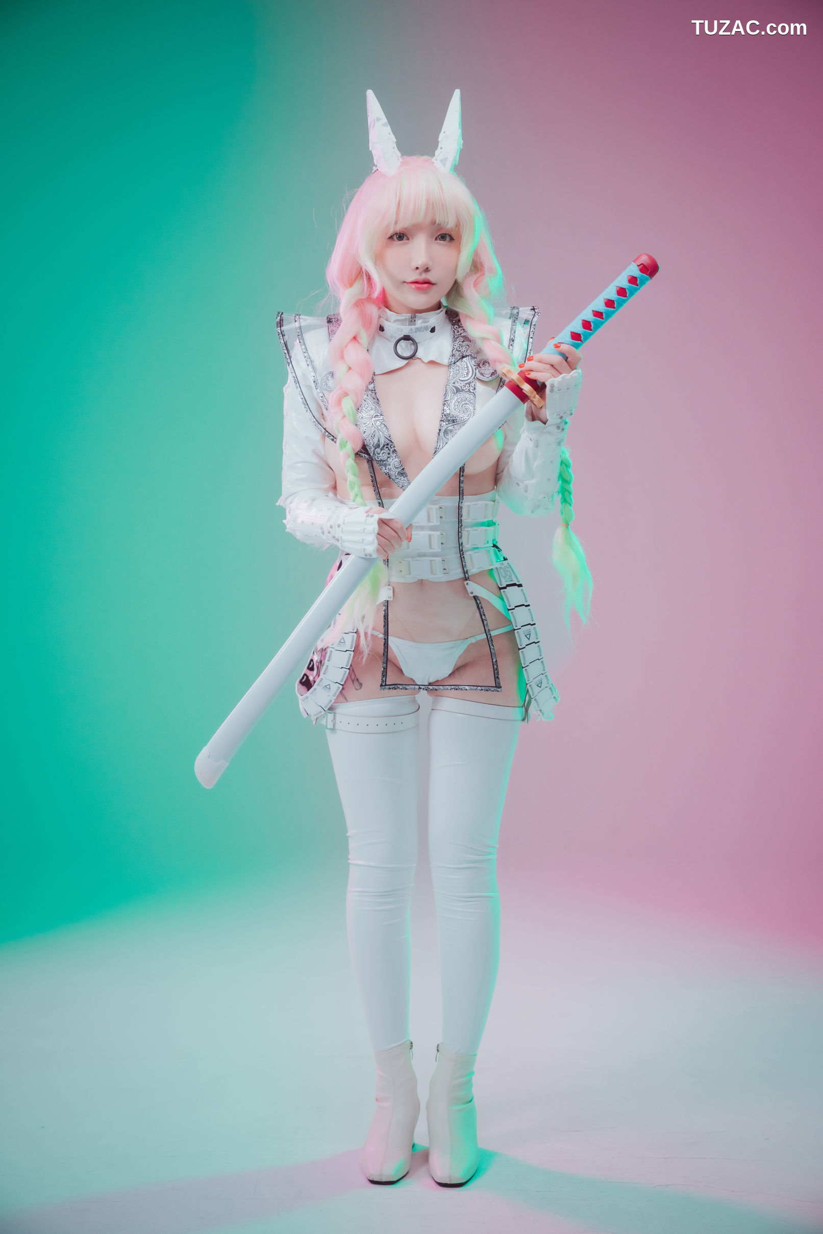 孙乐乐-Son-Ye-Eun-赛博猎人-Cyber-Hunter-Mitsuri-无圣光