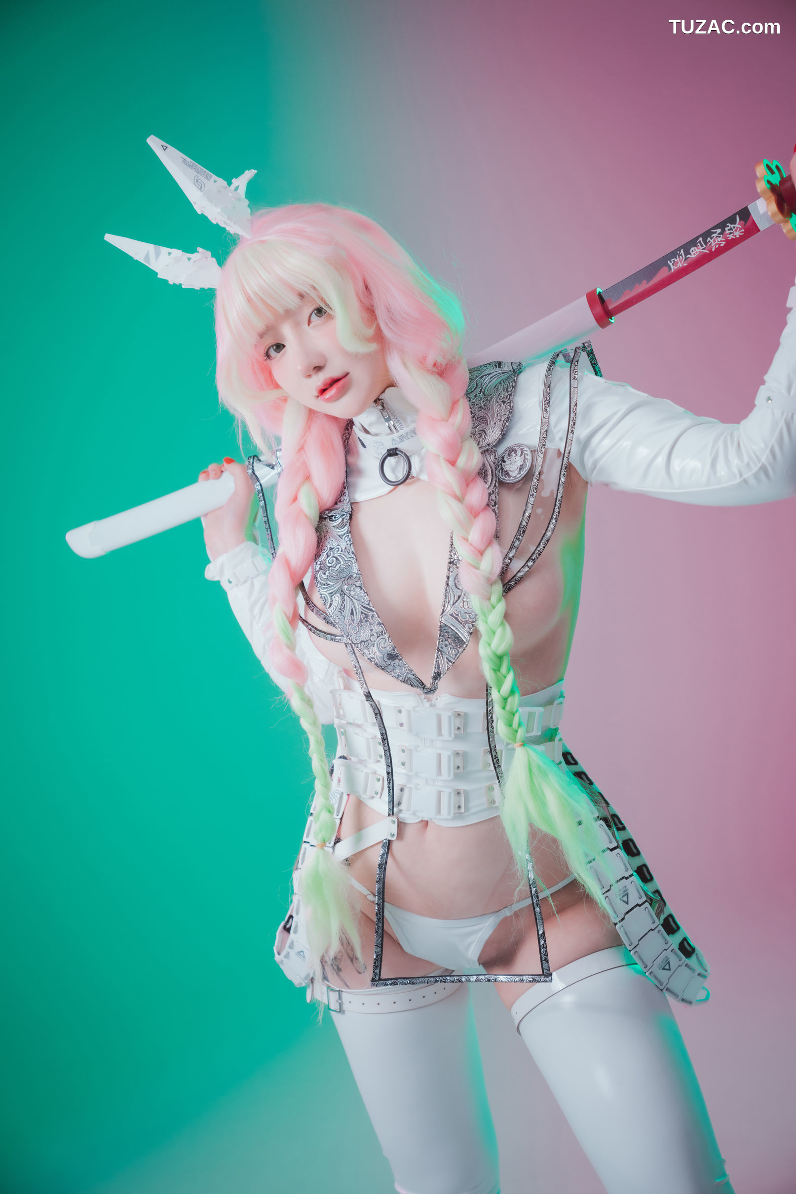 孙乐乐-Son-Ye-Eun-赛博猎人-Cyber-Hunter-Mitsuri-无圣光