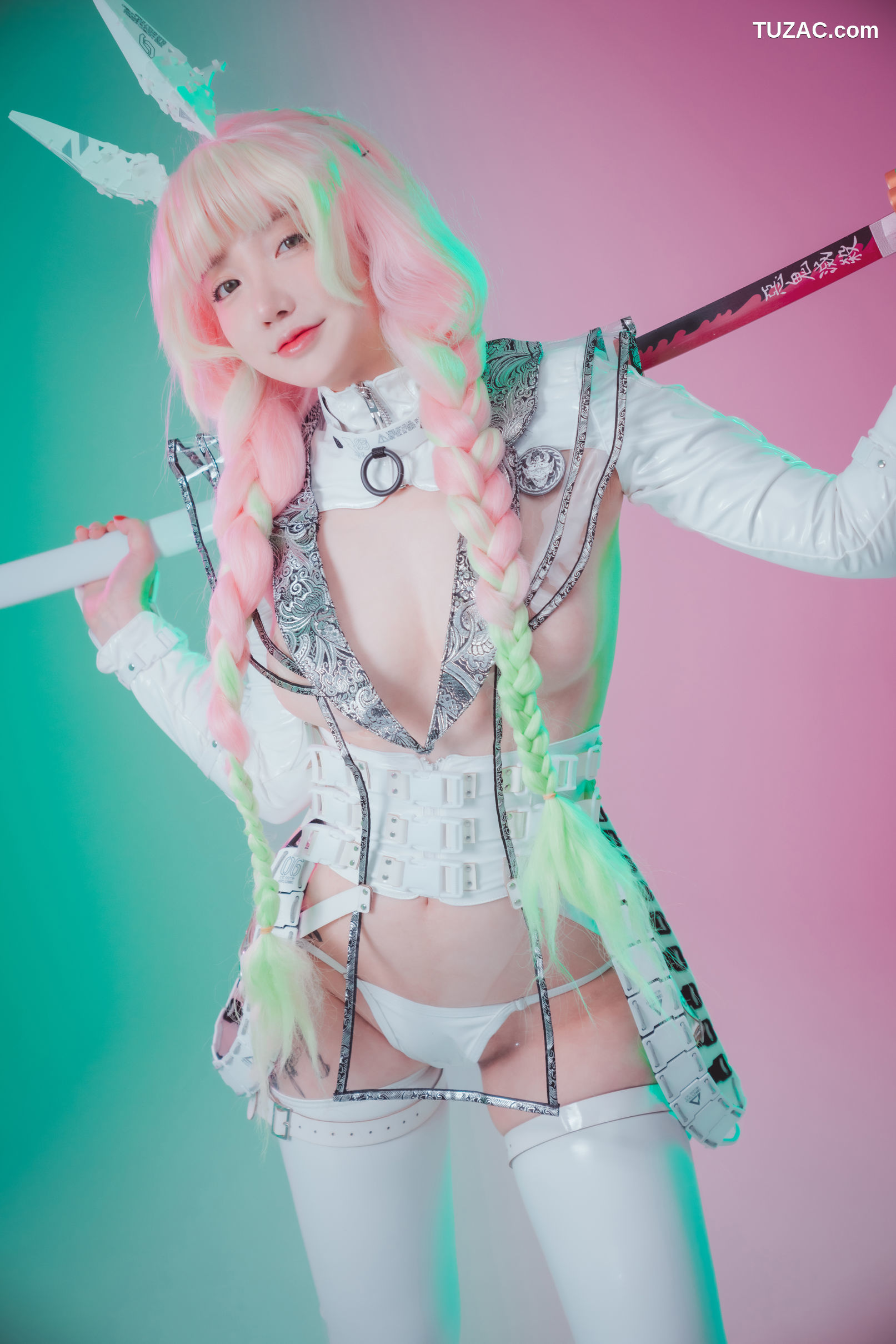 孙乐乐-Son-Ye-Eun-赛博猎人-Cyber-Hunter-Mitsuri-无圣光