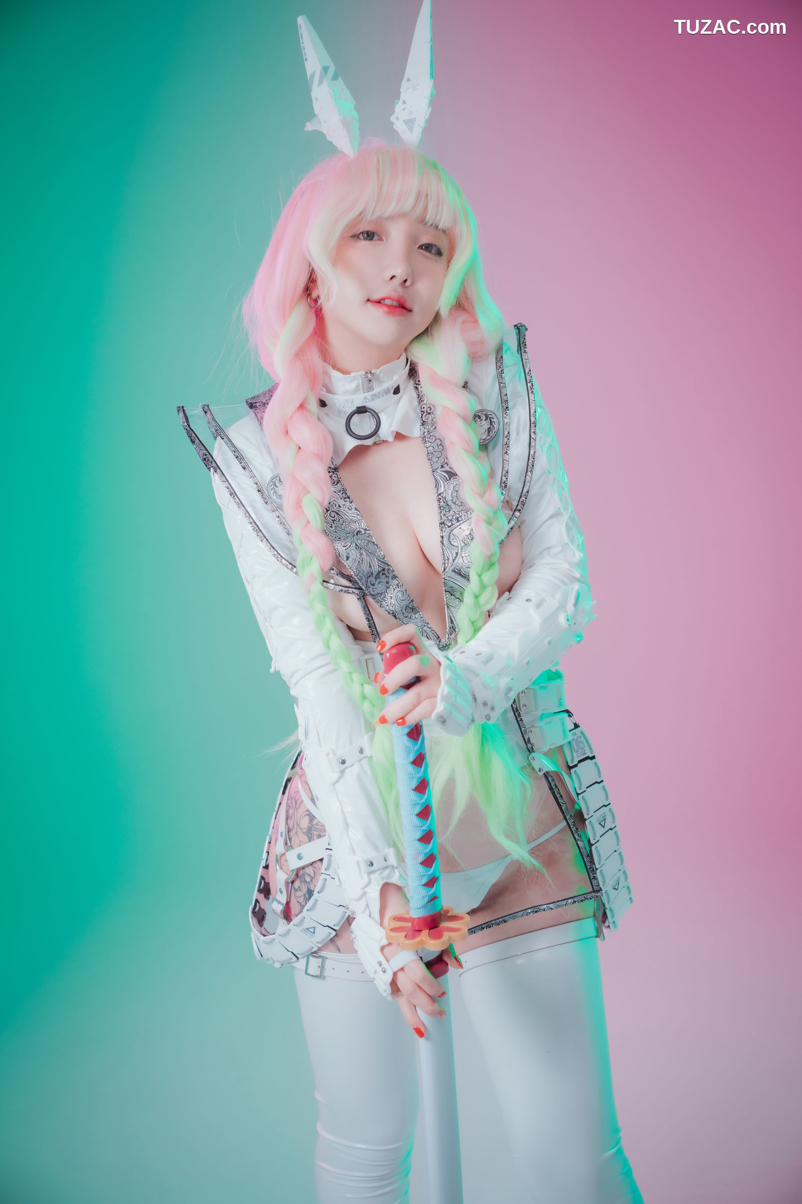 孙乐乐-Son-Ye-Eun-赛博猎人-Cyber-Hunter-Mitsuri-无圣光