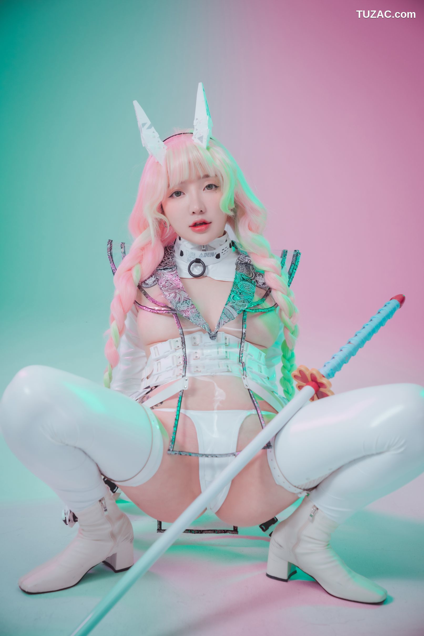 孙乐乐-Son-Ye-Eun-赛博猎人-Cyber-Hunter-Mitsuri-无圣光