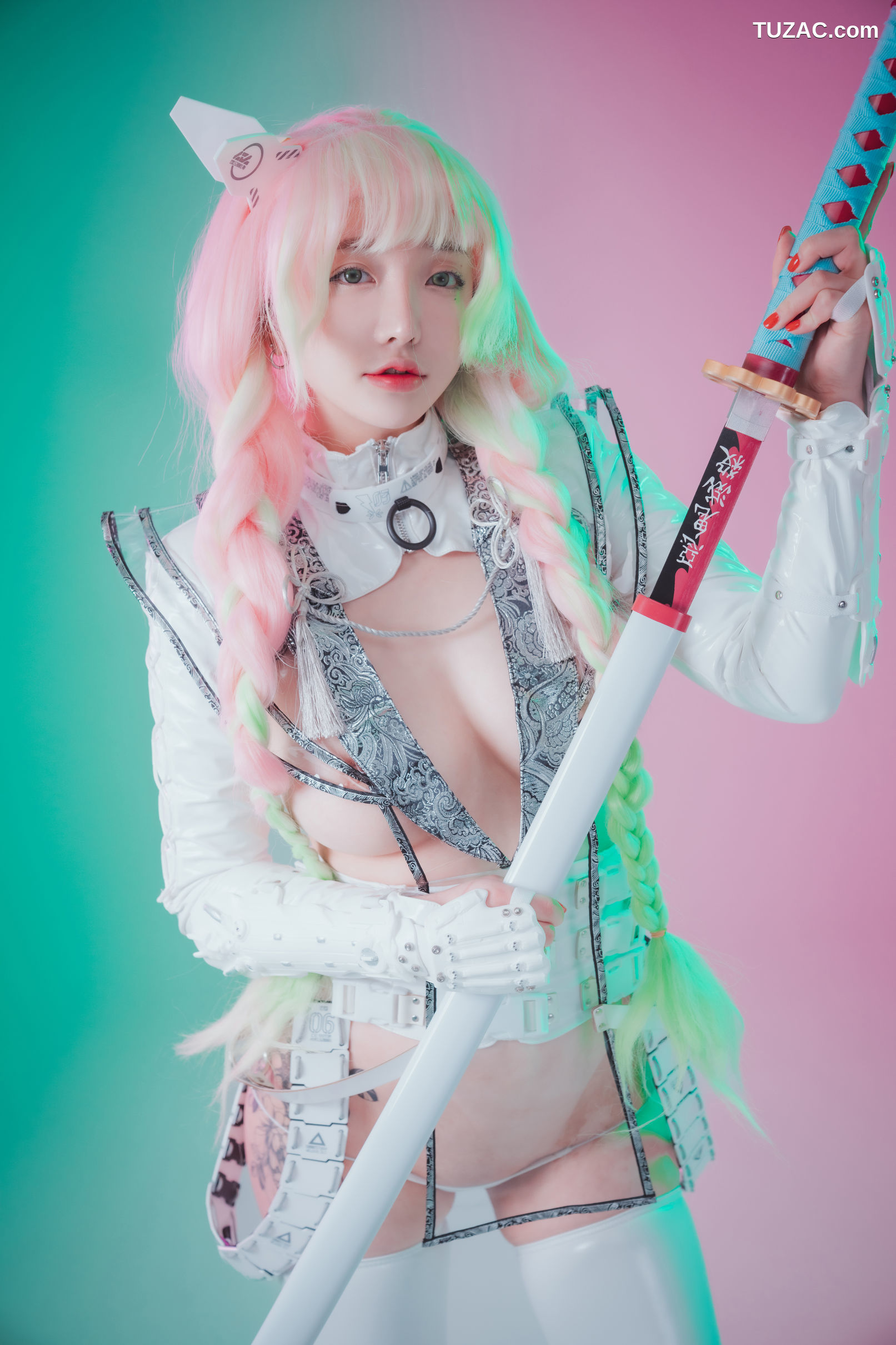 孙乐乐-Son-Ye-Eun-赛博猎人-Cyber-Hunter-Mitsuri-无圣光