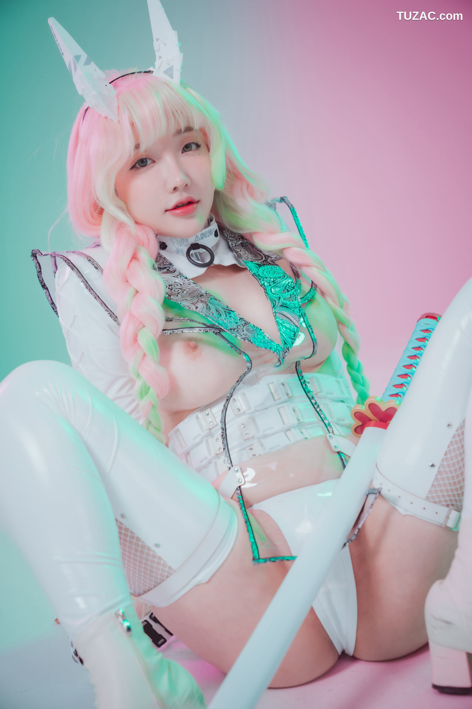 孙乐乐-Son-Ye-Eun-赛博猎人-Cyber-Hunter-Mitsuri-无圣光