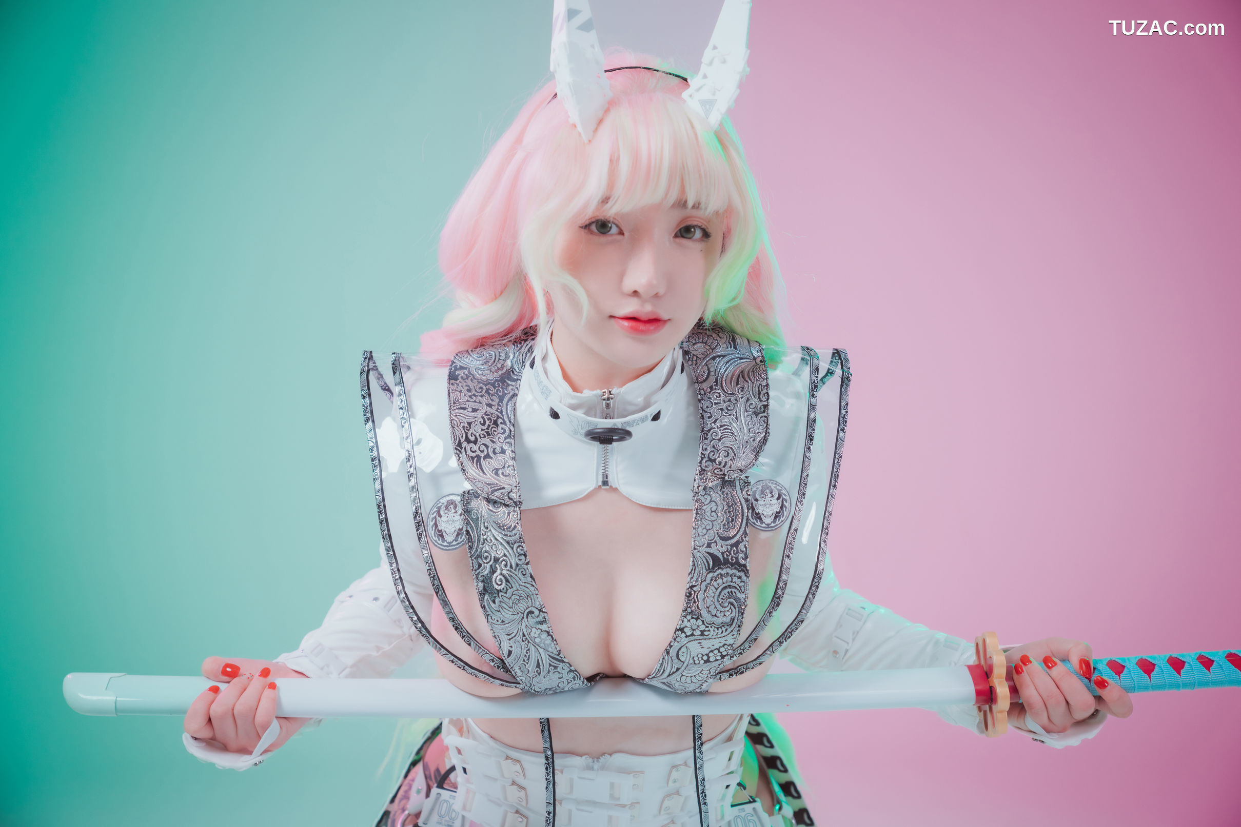 孙乐乐-Son-Ye-Eun-赛博猎人-Cyber-Hunter-Mitsuri-无圣光