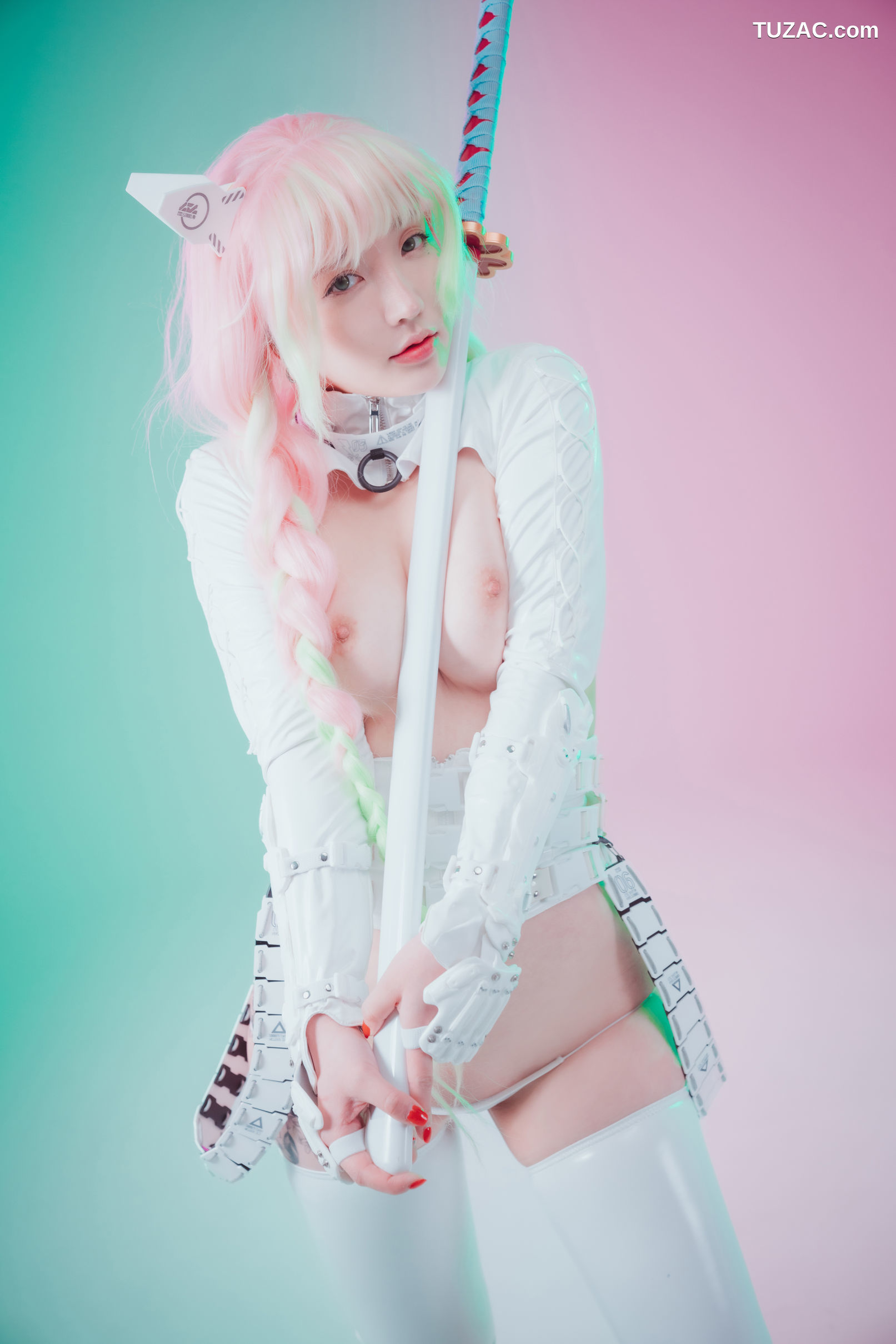 孙乐乐-Son-Ye-Eun-赛博猎人-Cyber-Hunter-Mitsuri-无圣光