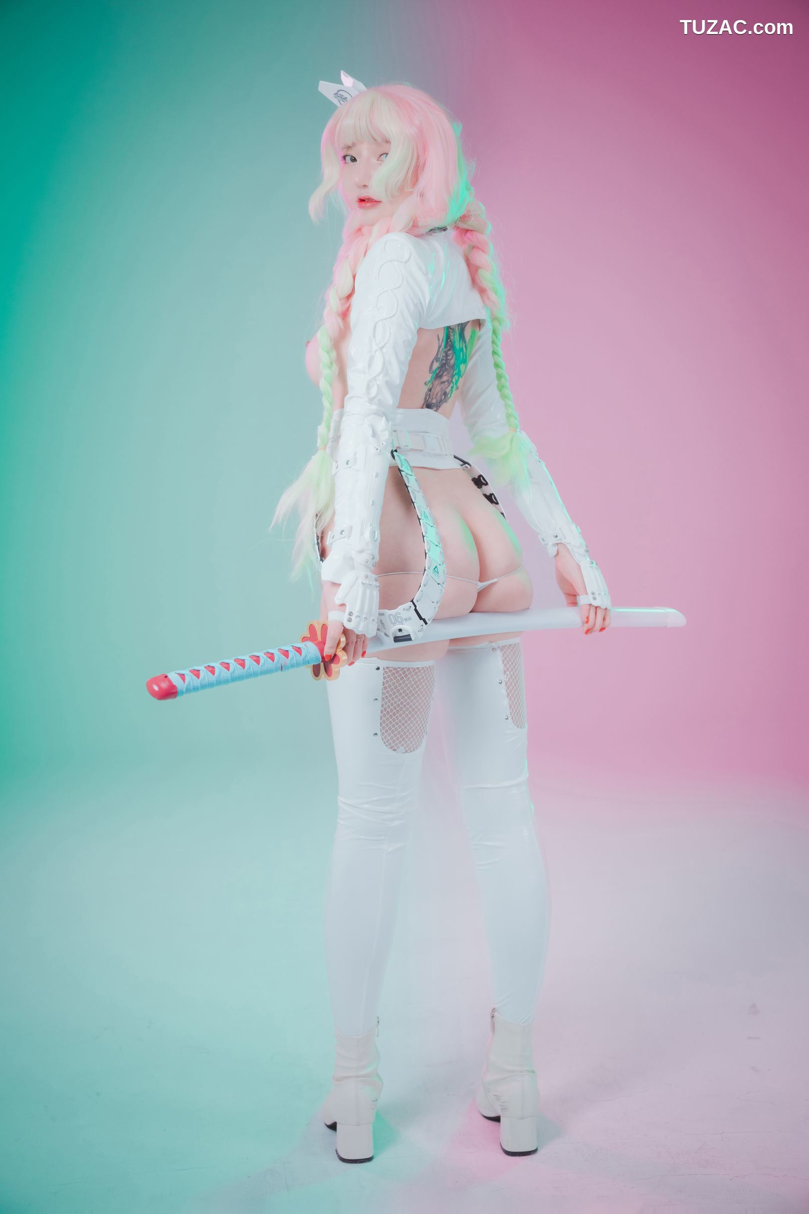 孙乐乐-Son-Ye-Eun-赛博猎人-Cyber-Hunter-Mitsuri-无圣光