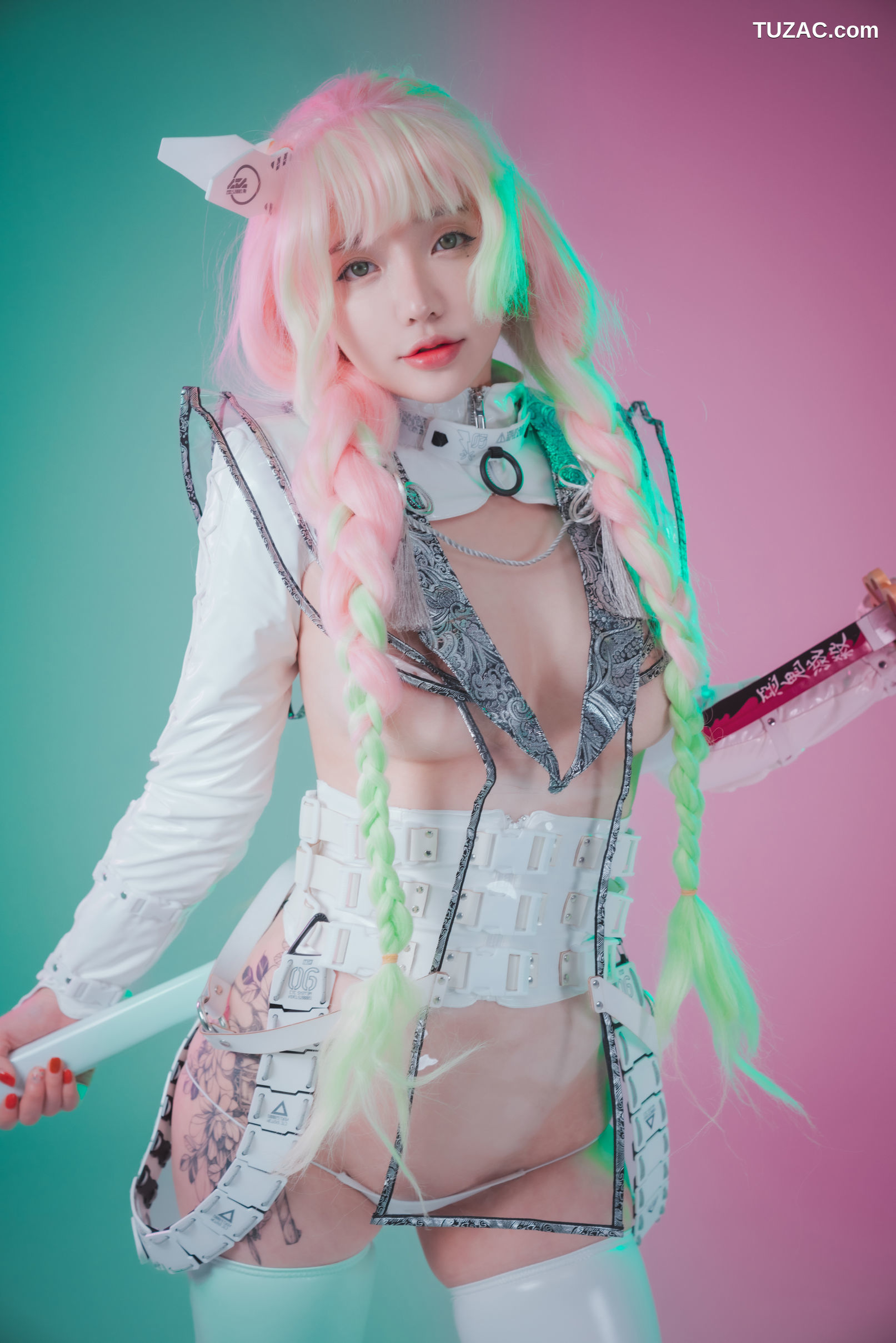 孙乐乐-Son-Ye-Eun-赛博猎人-Cyber-Hunter-Mitsuri-无圣光