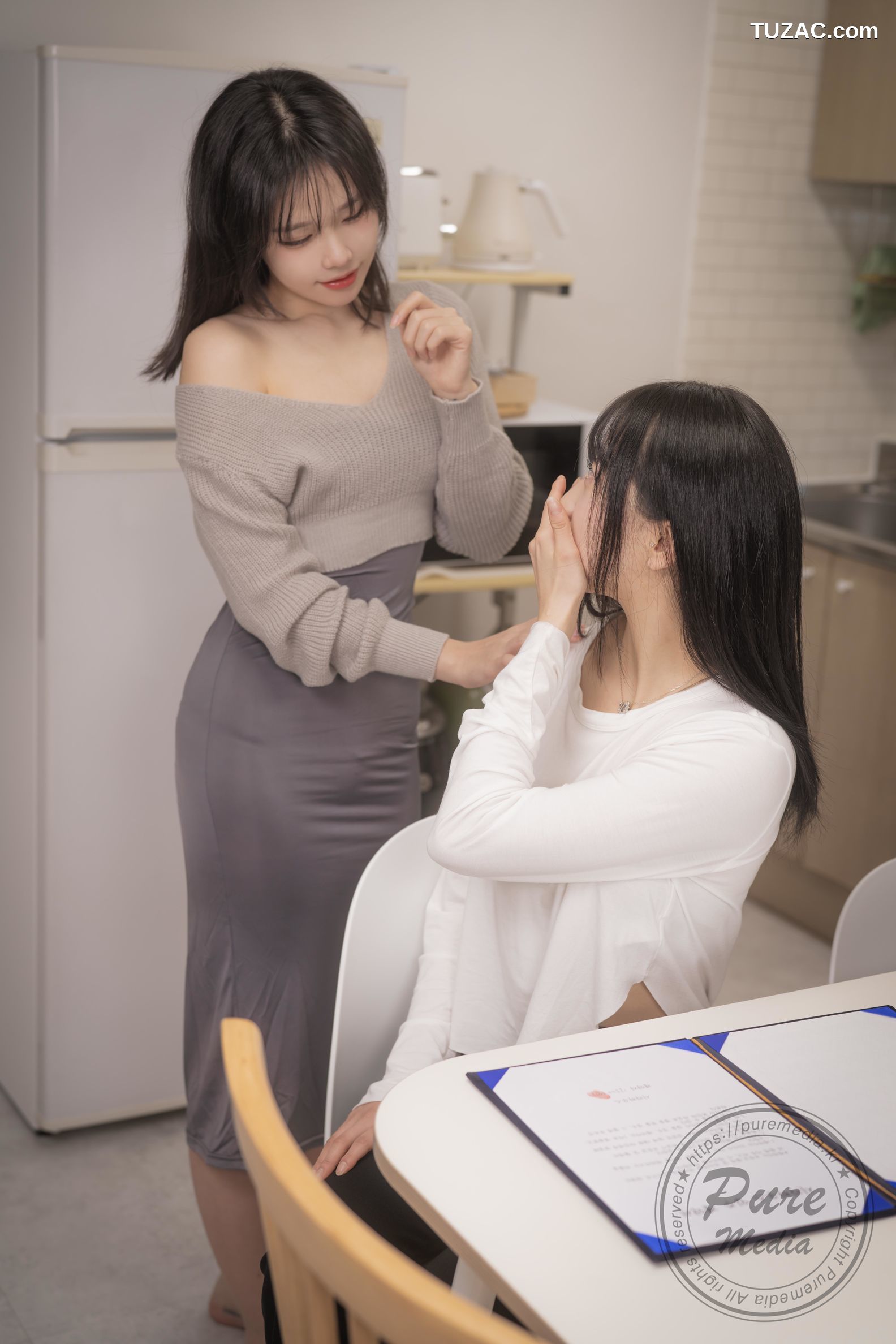 韩国美女-Hina-Sira-姐妹花-限制级合同-X-rated-Contract-Pure-Media-270