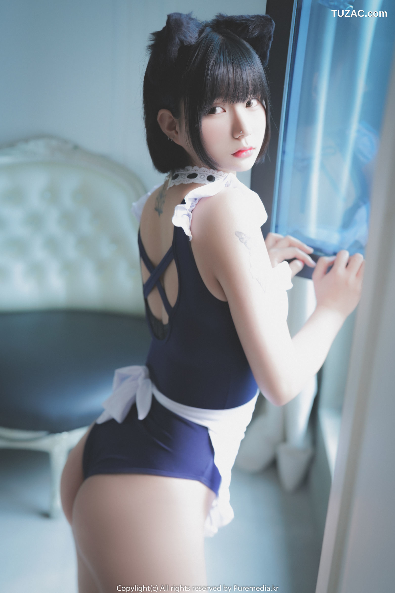 韩国美女-Hizzy-猫耳女仆-Pure-Media-Vol.37