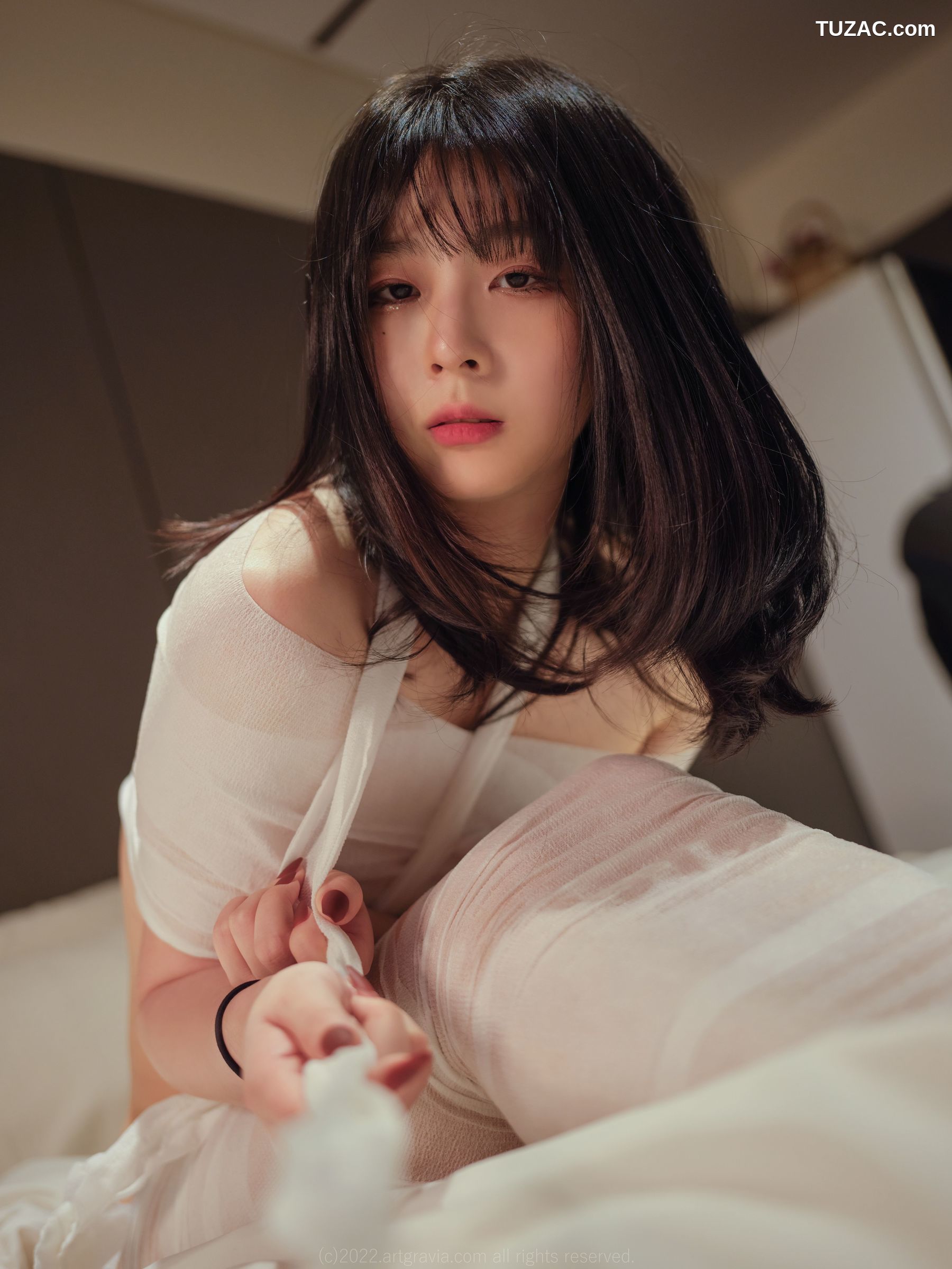 韩国美女-Jang-Joo-木乃伊绑缚-浴缸湿身-ArtGravia-369